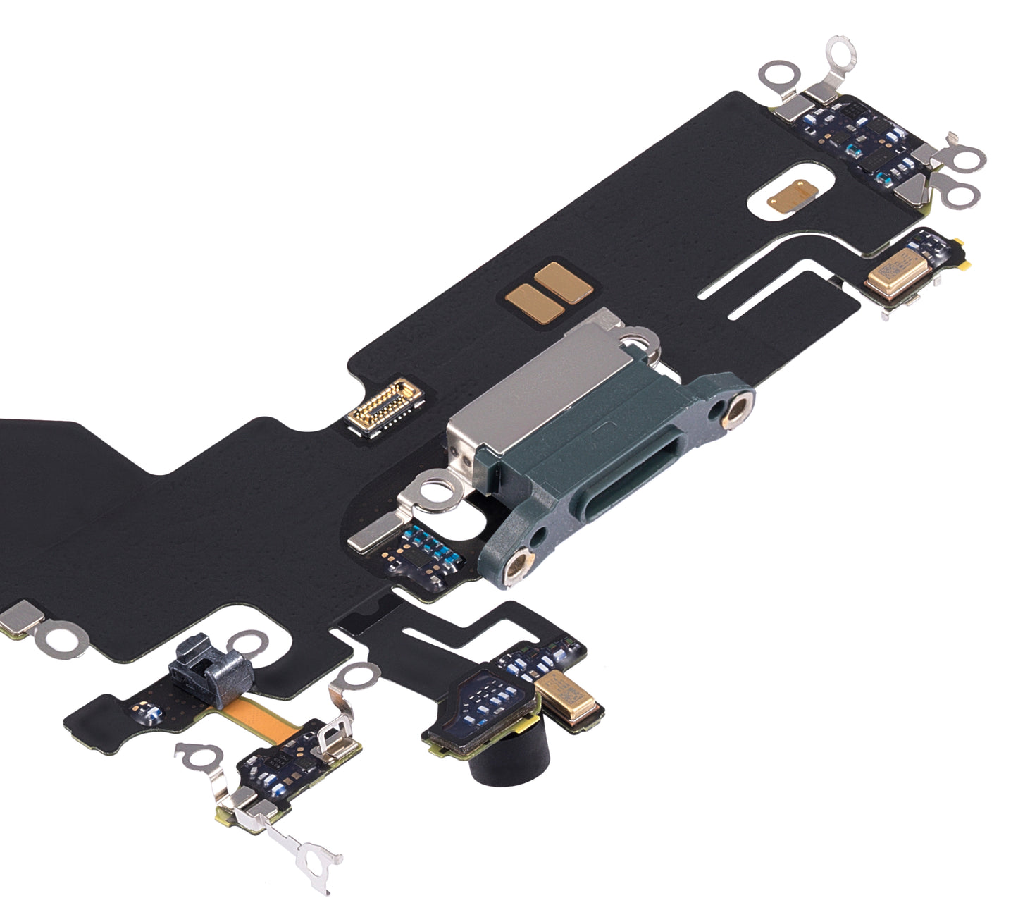 Charging Port Flex Cable For iPhone 13 Pro (Used OEM Pull) (Alpine Green)