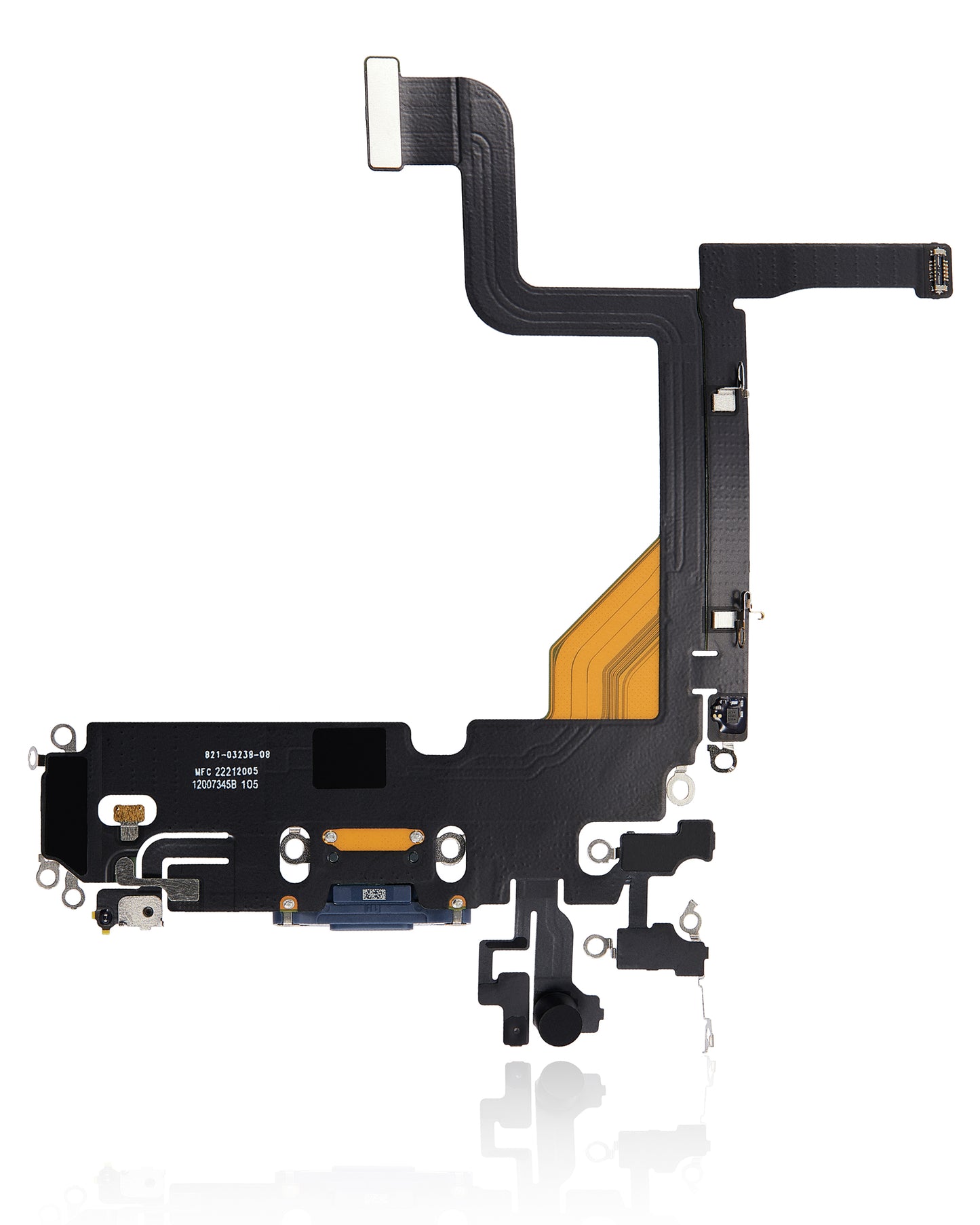 Charging Port Flex Cable For iPhone 13 Pro (Used OEM Pull) (Sierra Blue)