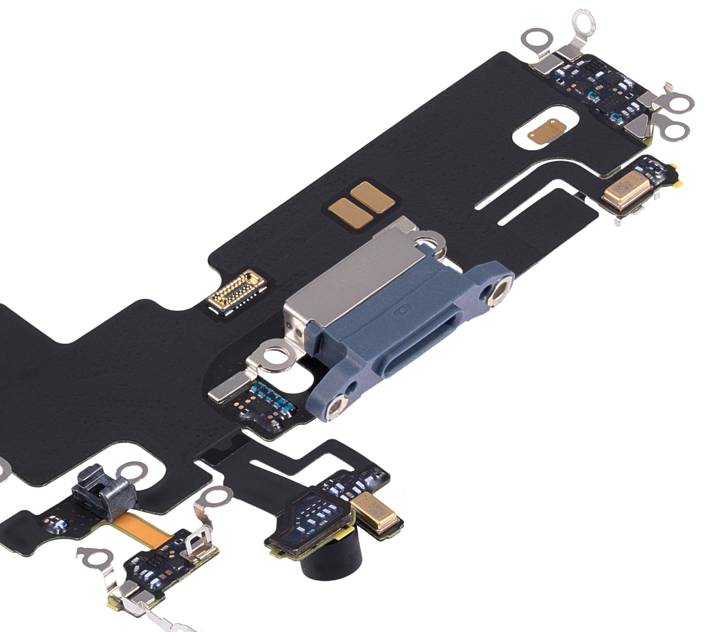 Charging Port Flex Cable For iPhone 13 Pro (Used OEM Pull) (Sierra Blue)