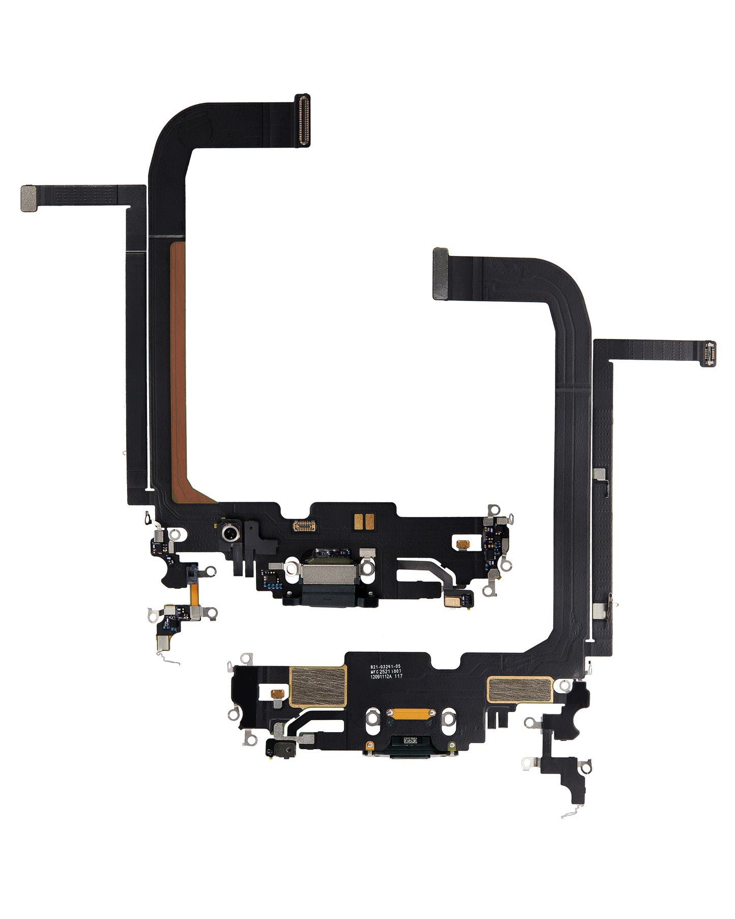 Charging Port Flex Cable For iPhone 13 Pro Max (Used OEM Pull) (Alpine Green)