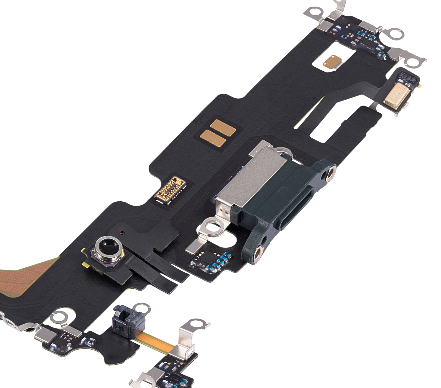 Charging Port Flex Cable For iPhone 13 Pro Max (Used OEM Pull) (Alpine Green)