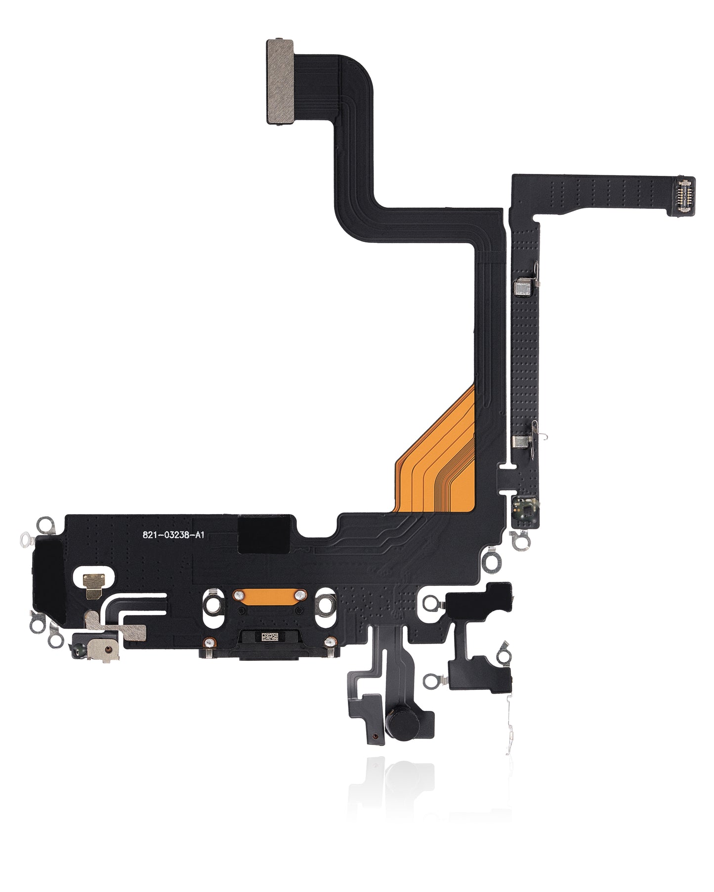 Charging Port Flex Cable For iPhone 13 Pro (Aftermarket Plus) (Graphite)