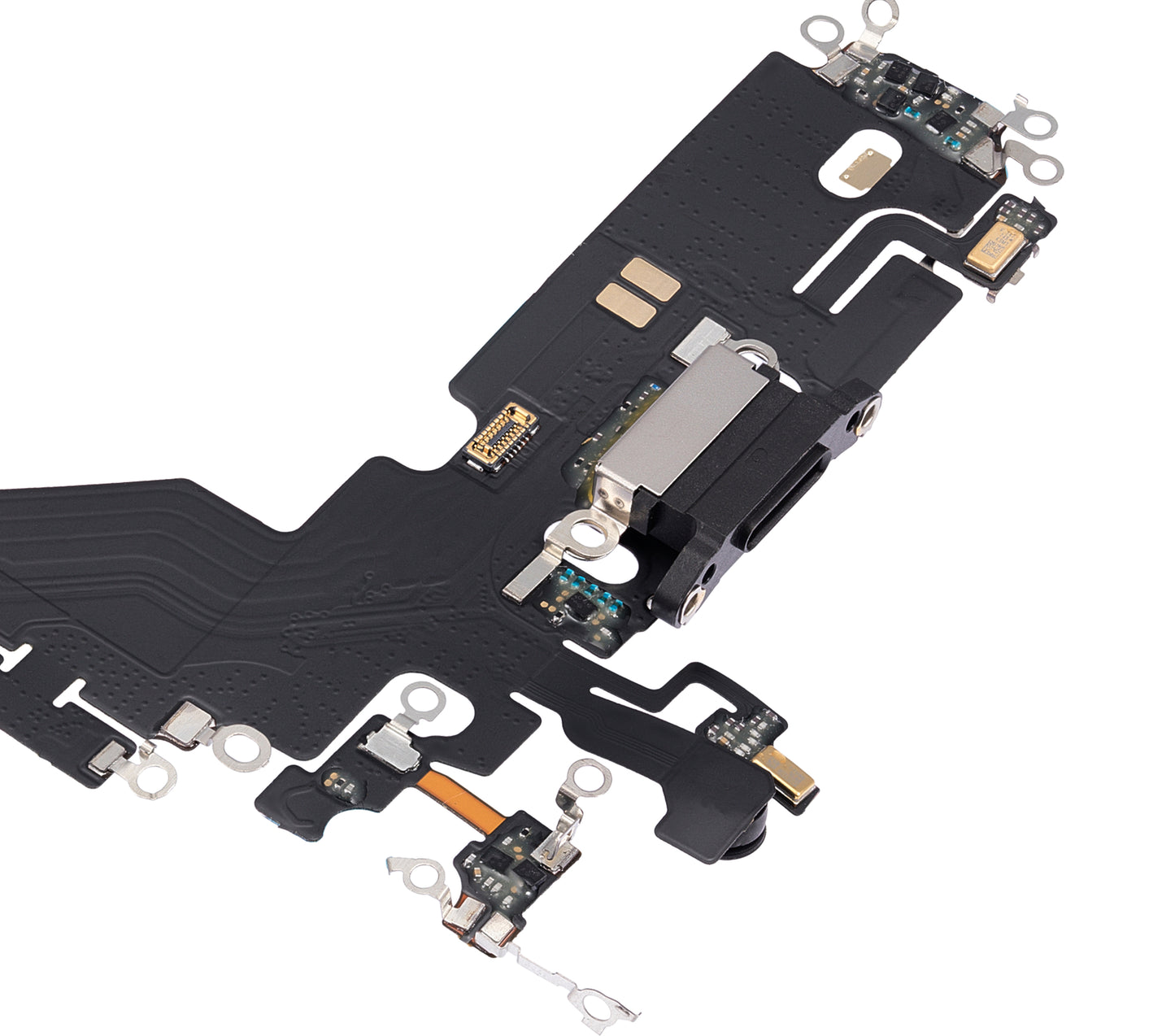 Charging Port Flex Cable For iPhone 13 Pro (Aftermarket Plus) (Graphite)