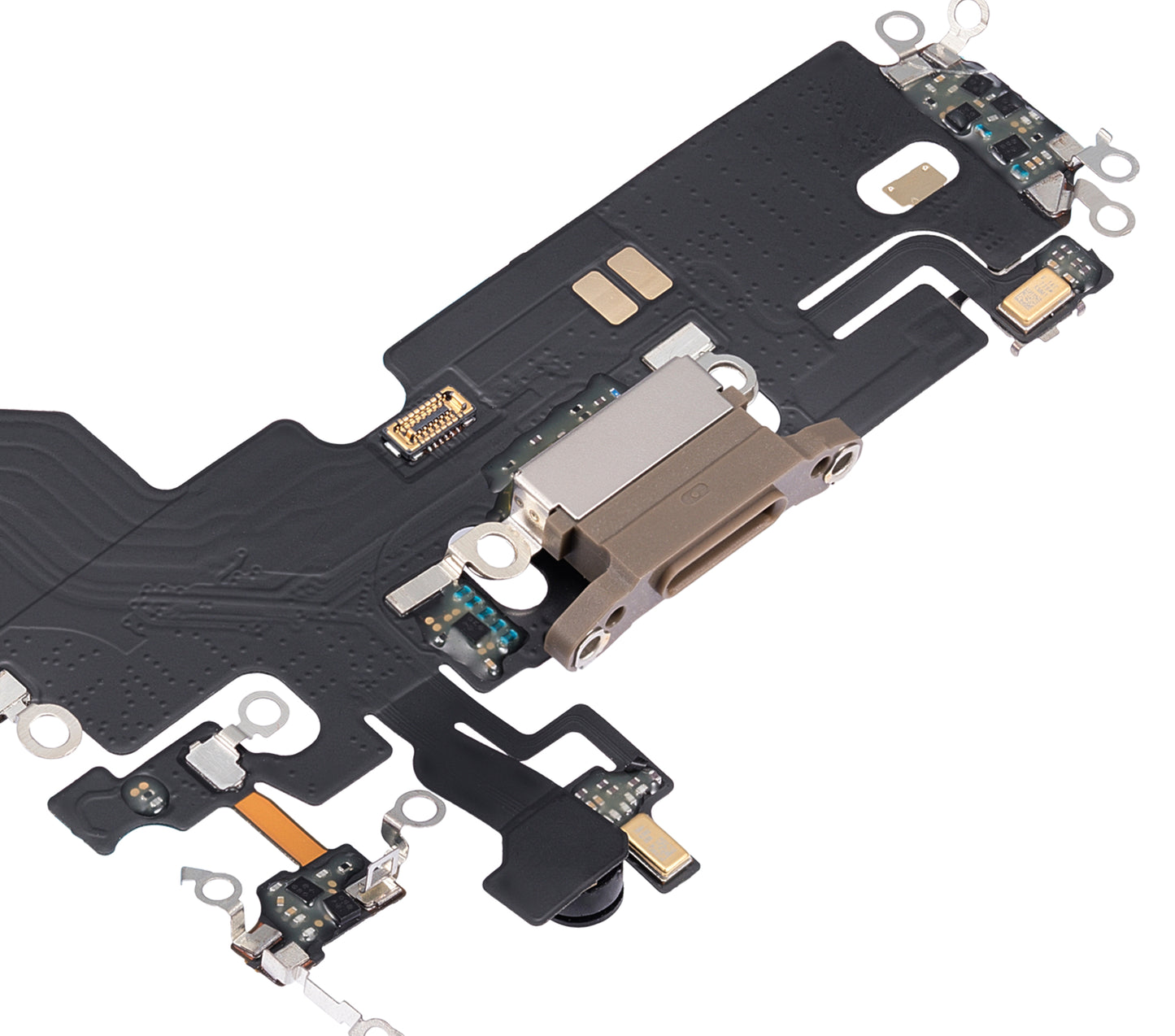 Charging Port Flex Cable For iPhone 13 Pro (Aftermarket Plus) (Gold)