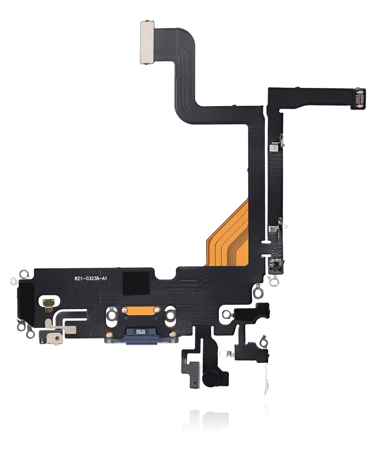 Charging Port Flex Cable For iPhone 13 Pro (Aftermarket Plus) (Sierra Blue)