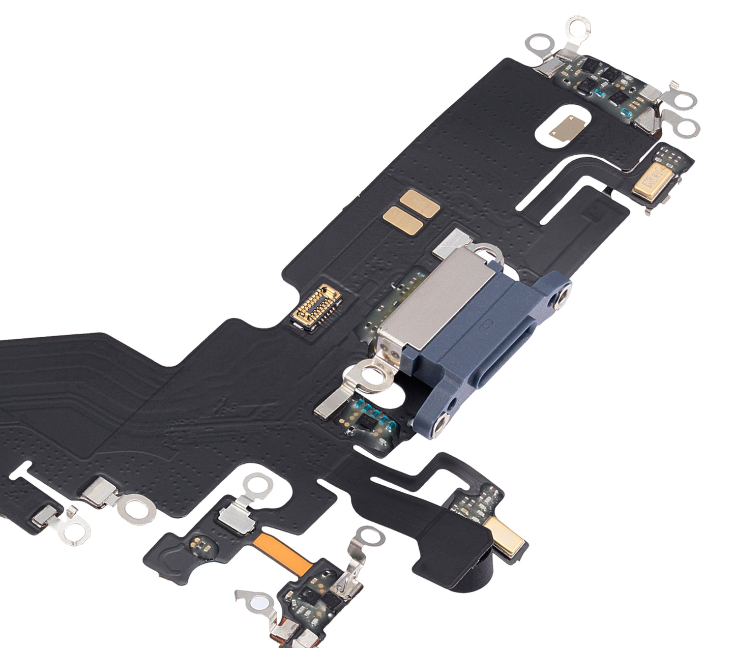 Charging Port Flex Cable For iPhone 13 Pro (Aftermarket Plus) (Sierra Blue)