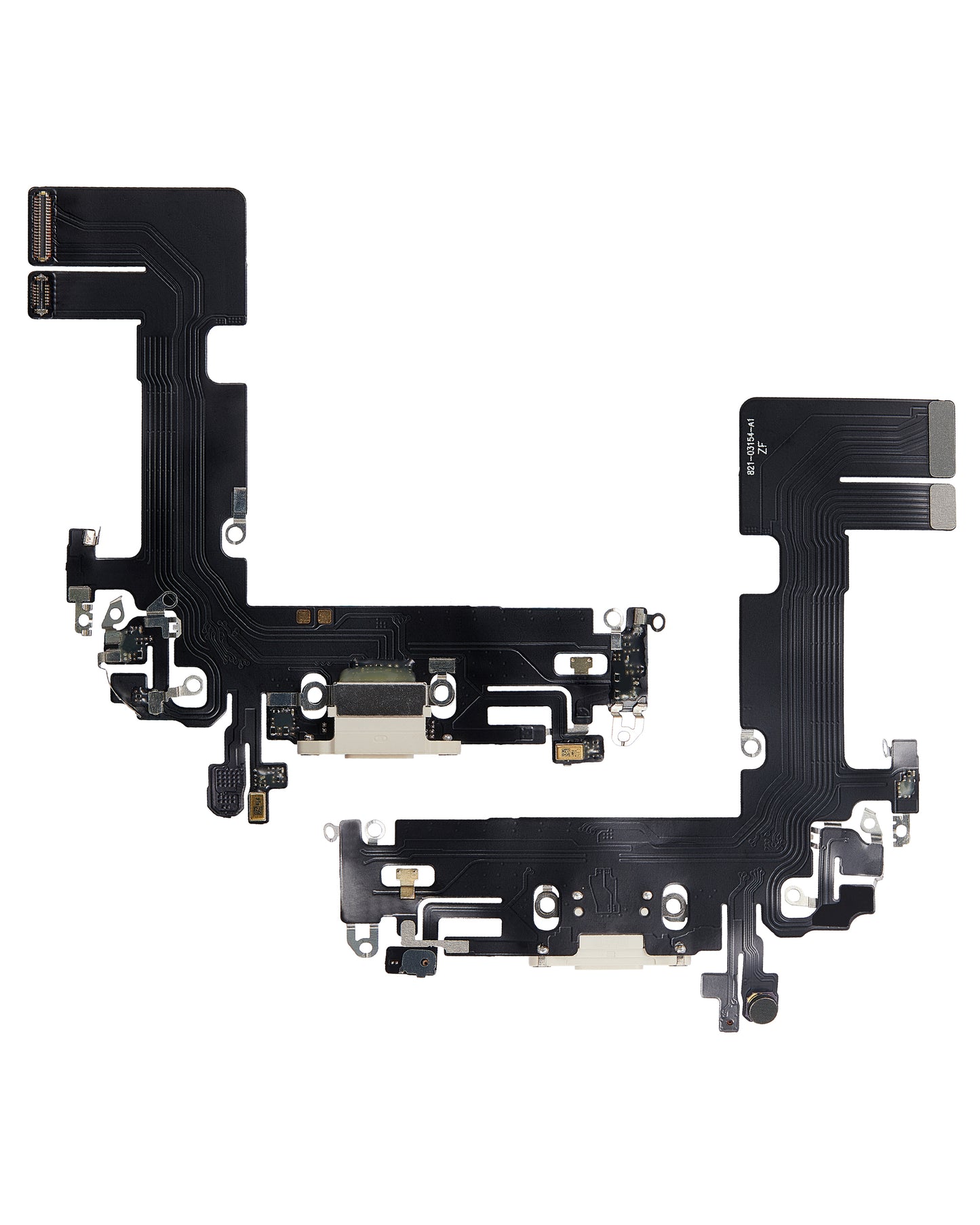 Charging Port Flex Cable For iPhone 13 (Aftermarket Plus) (Starlight)