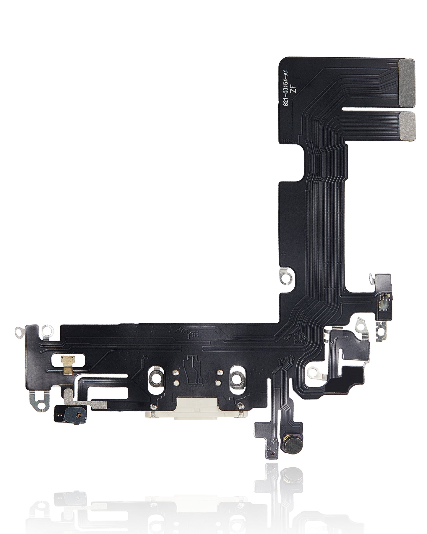 Charging Port Flex Cable For iPhone 13 (Aftermarket Plus) (Starlight)