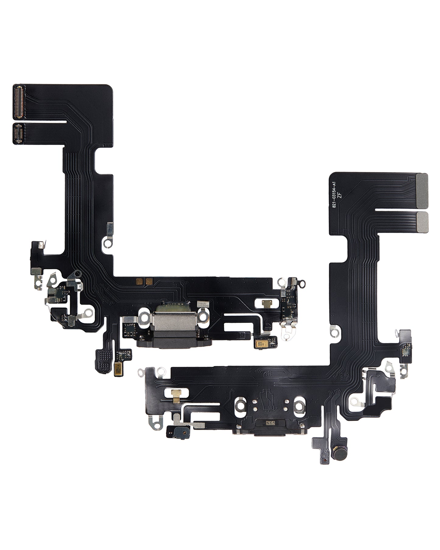 Charging Port Flex Cable For iPhone 13 (Aftermarket Plus) (Midnight)