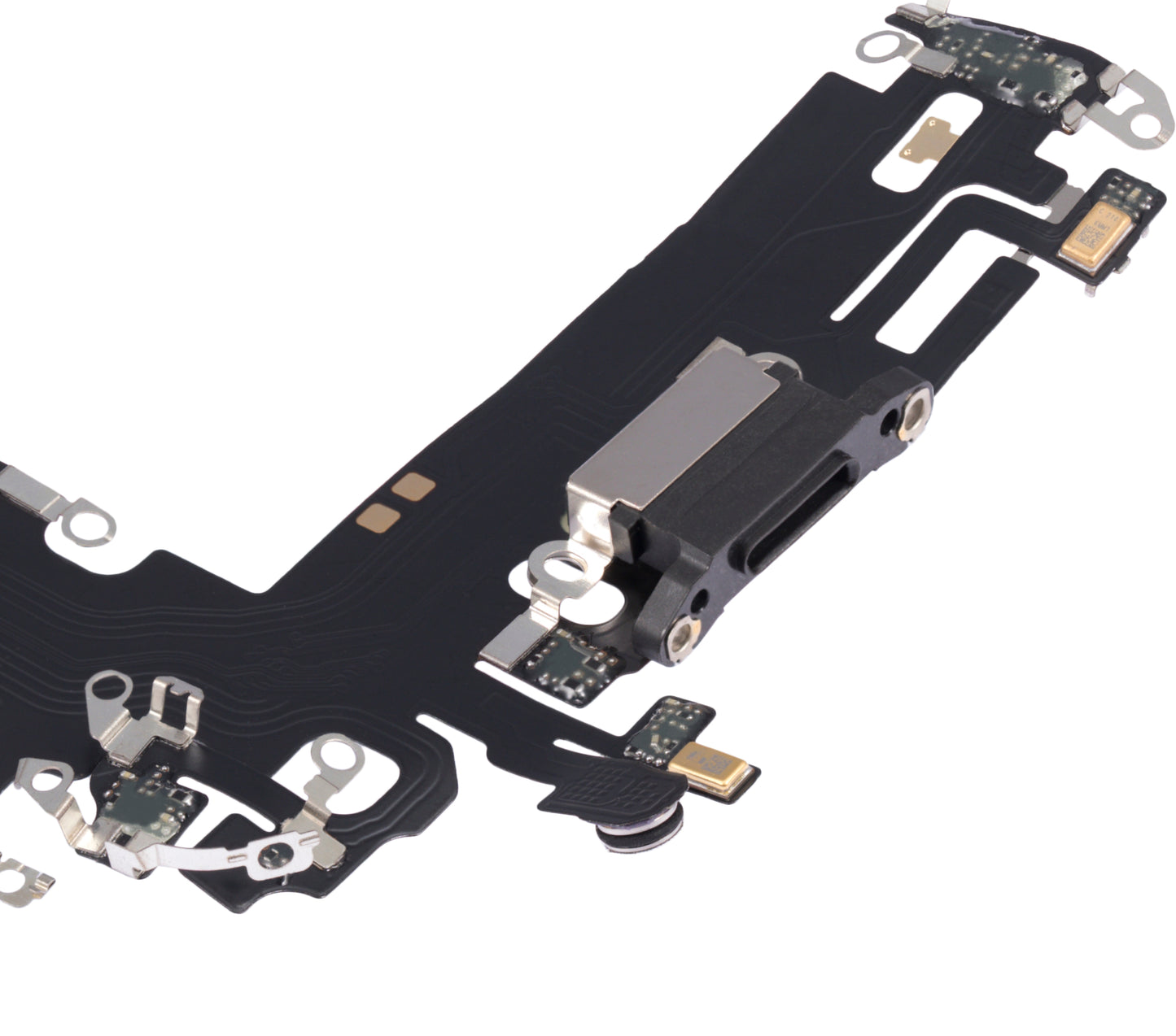Charging Port Flex Cable For iPhone 13 (Aftermarket Plus) (Midnight)