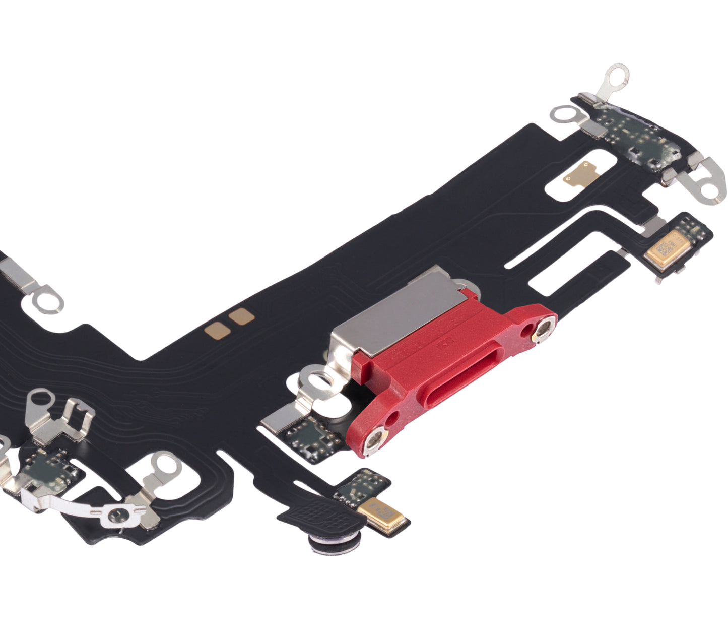 Charging Port Flex Cable For iPhone 13 (Aftermarket Plus) (Red)