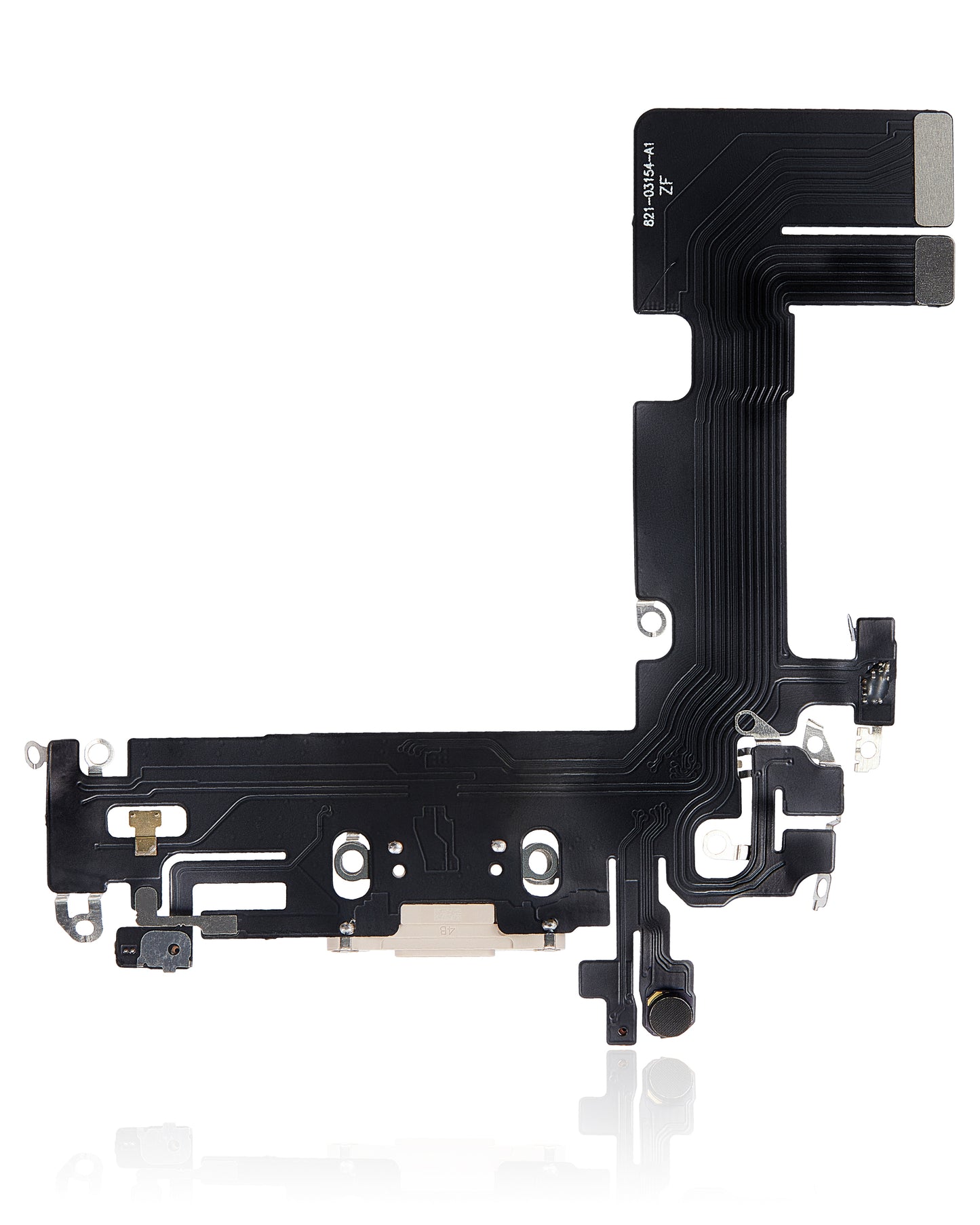 Charging Port Flex Cable For iPhone 13 (Aftermarket Plus) (Pink)