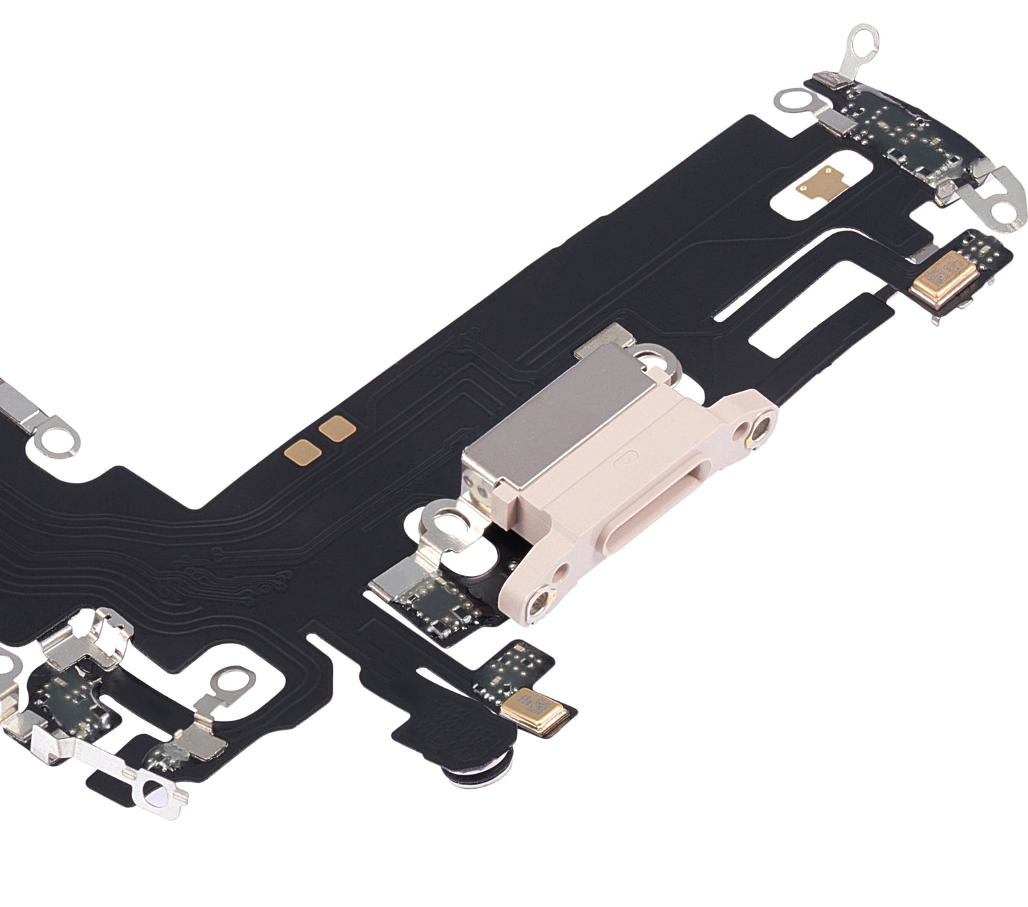 Charging Port Flex Cable For iPhone 13 (Aftermarket Plus) (Pink)