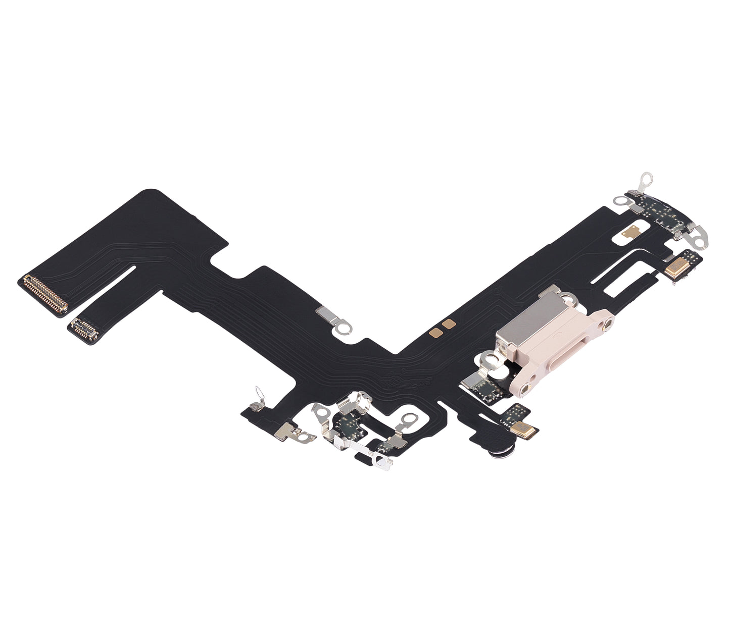Charging Port Flex Cable For iPhone 13 (Aftermarket Plus) (Pink)