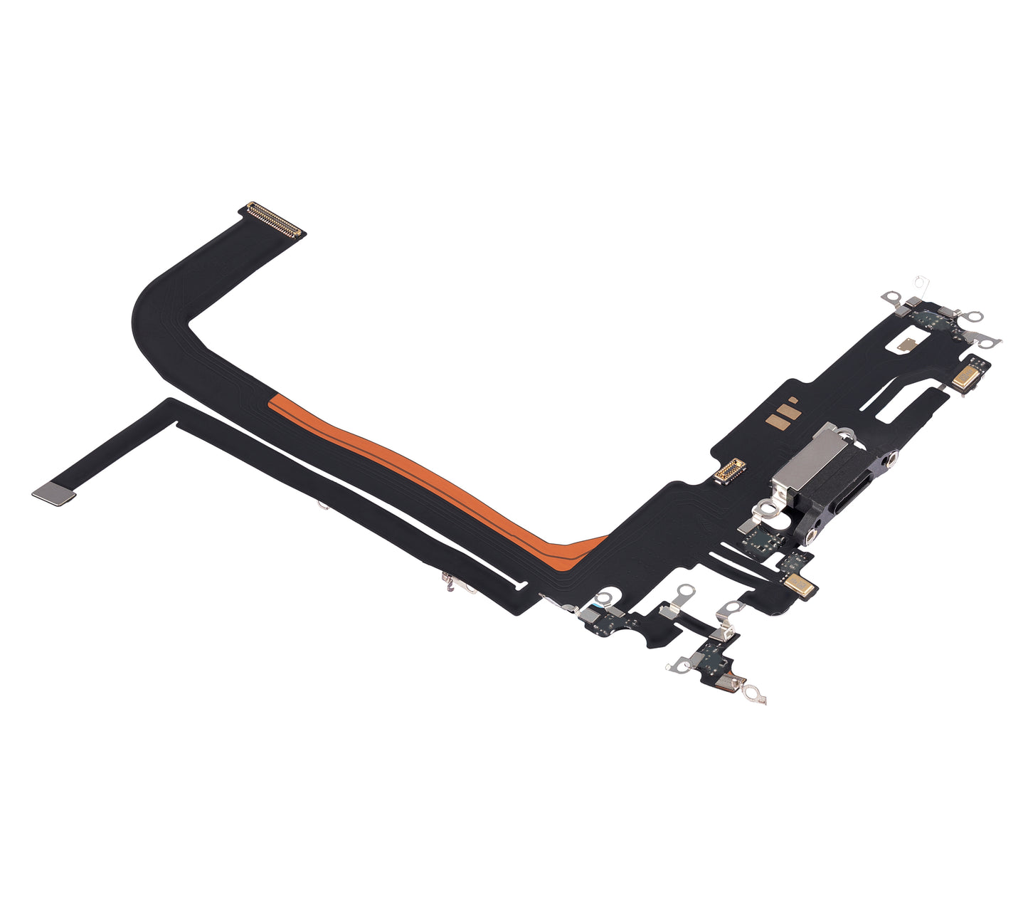 Charging Port Flex Cable For iPhone 13 Pro Max (Aftermarket Plus) (Graphite)