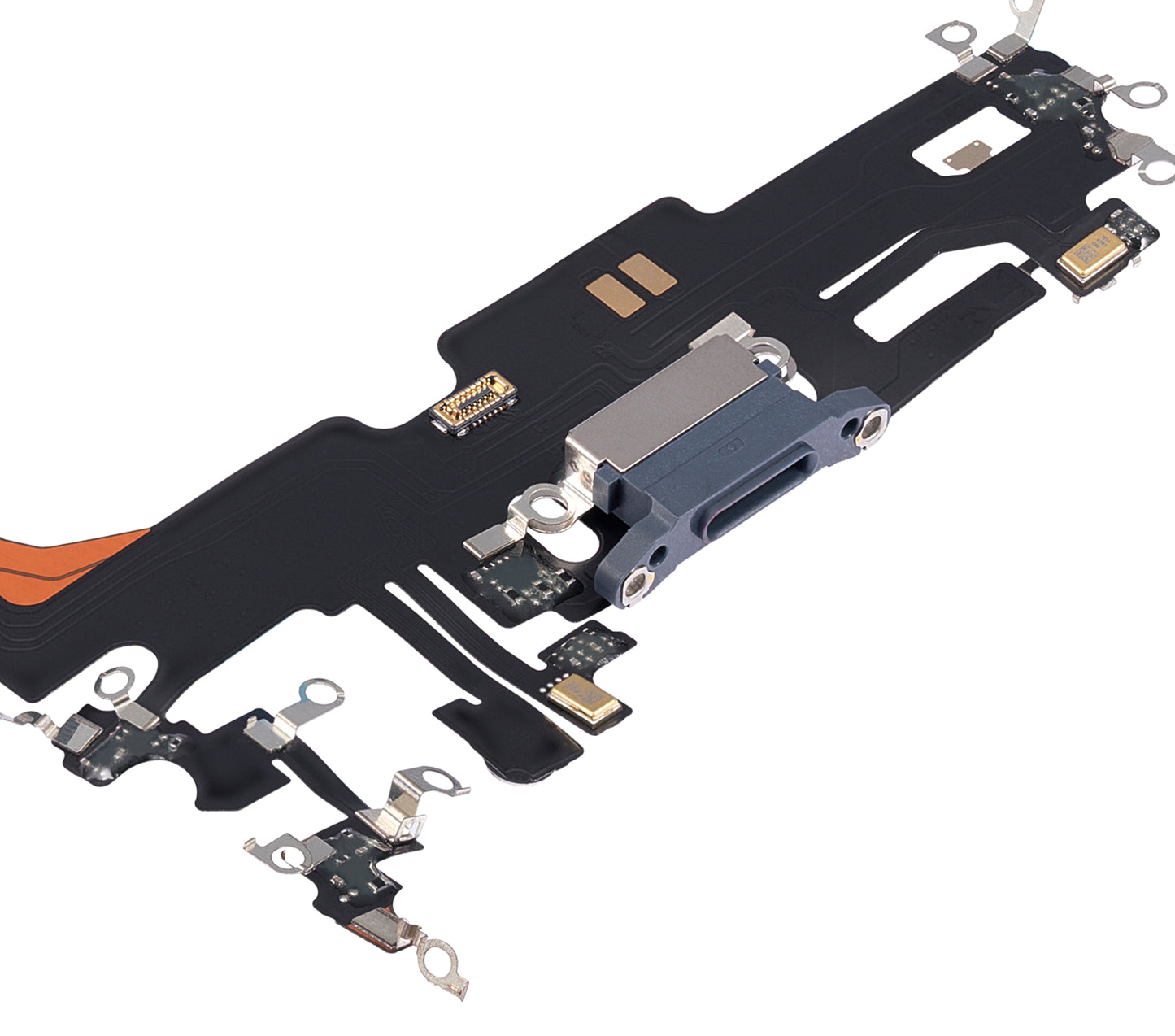 Charging Port Flex Cable For iPhone 13 Pro Max (Aftermarket Plus) (Sierra Blue)