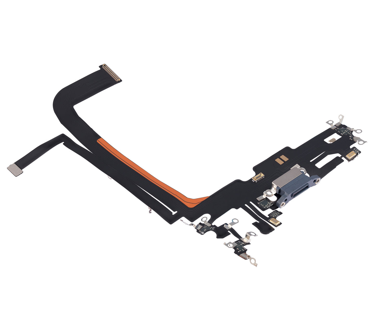Charging Port Flex Cable For iPhone 13 Pro Max (Aftermarket Plus) (Sierra Blue)