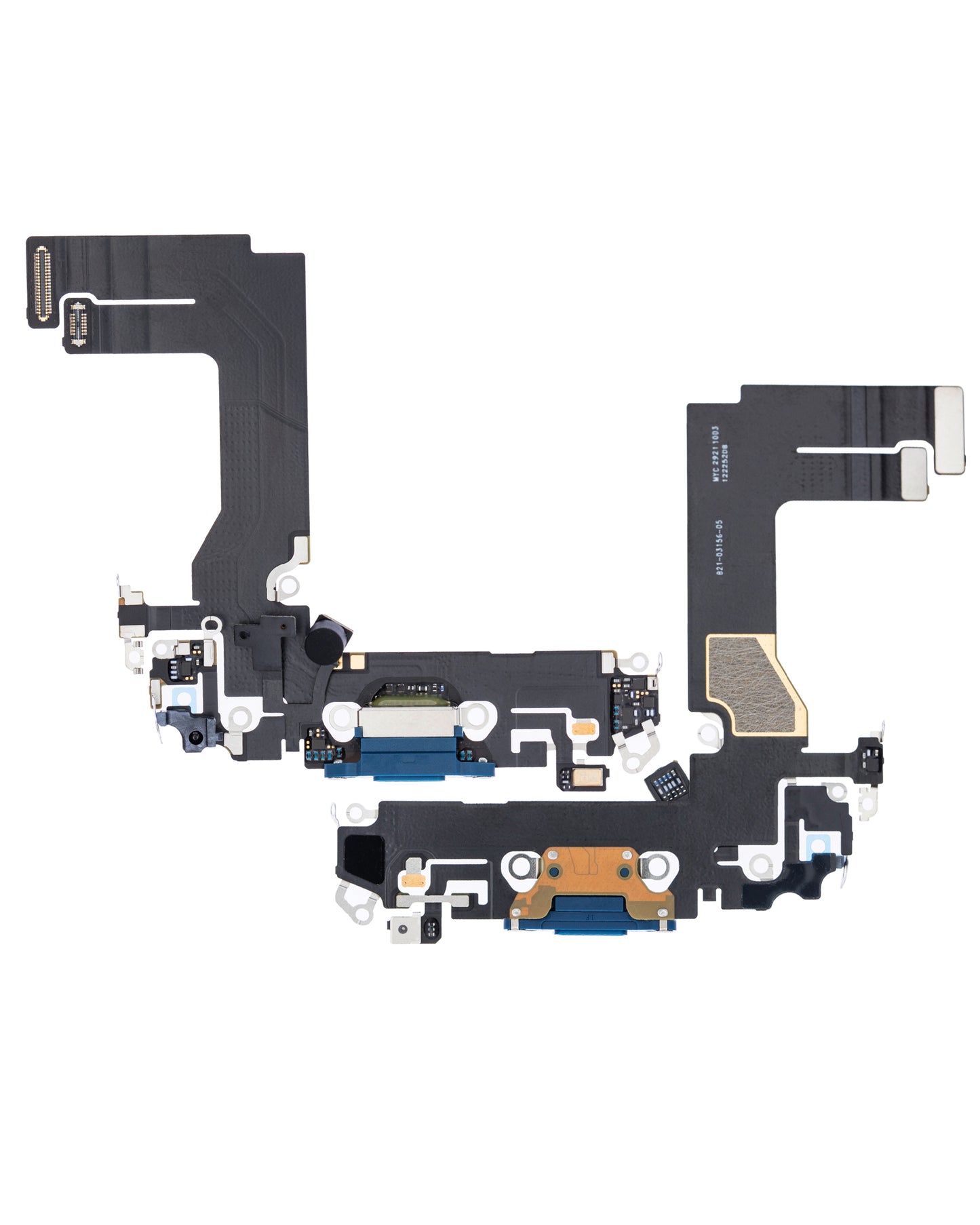 Charging Port Flex Cable For iPhone 13 Mini (Premium) (Blue)