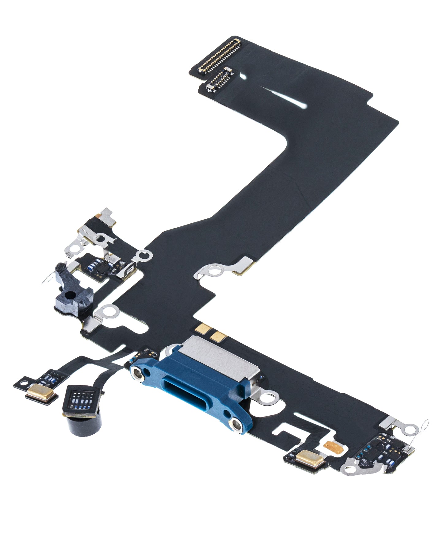 Charging Port Flex Cable For iPhone 13 Mini (Premium) (Blue)