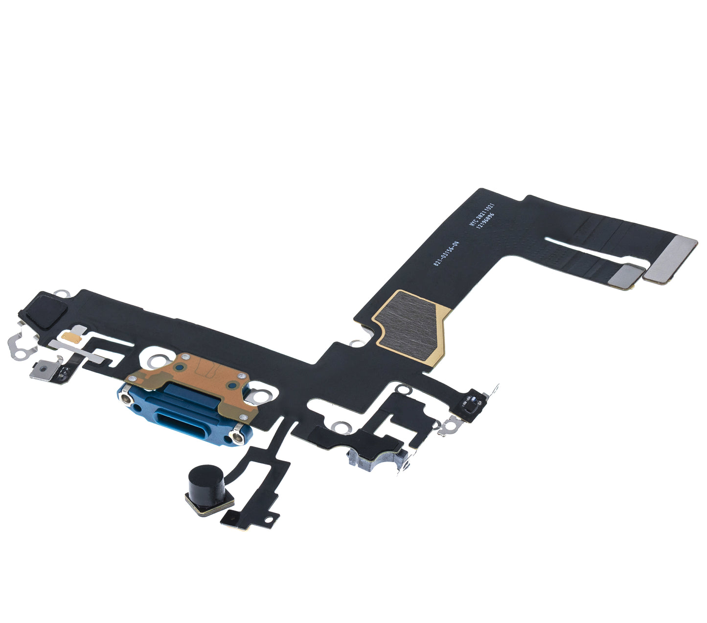 Charging Port Flex Cable For iPhone 13 Mini (Premium) (Blue)