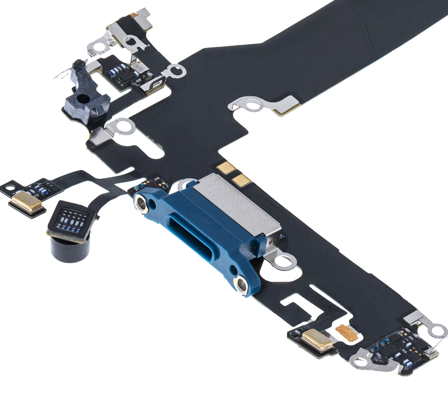 Charging Port Flex Cable For iPhone 13 Mini (Premium) (Blue)