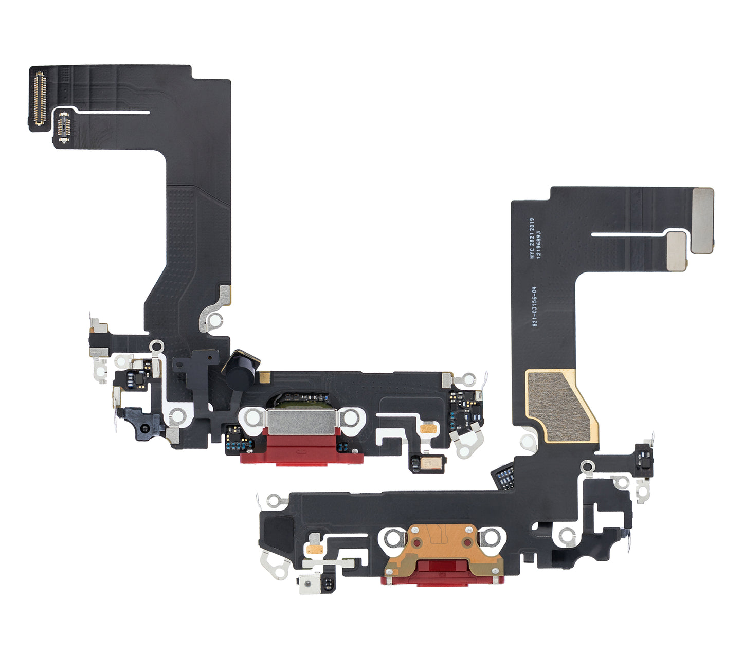 Charging Port Flex Cable For iPhone 13 Mini (Premium) (Red)