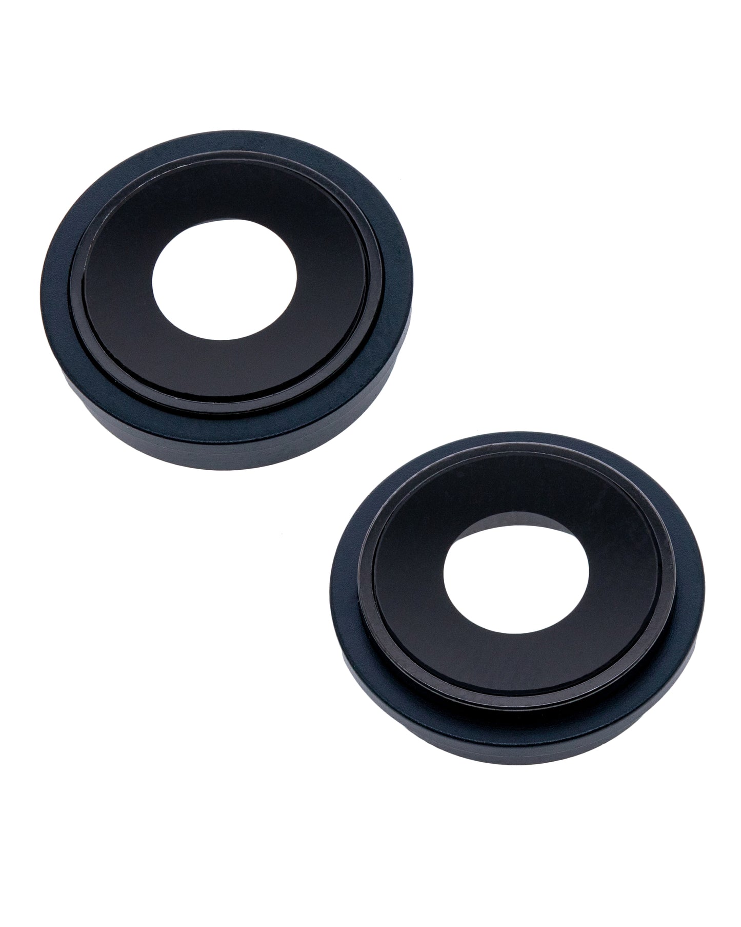 Back Camera Lens With Bracket & Bezel For iPhone 13 / 13 Mini ( 2 Piece) (Real Sapphire / Premium) (Midnight)