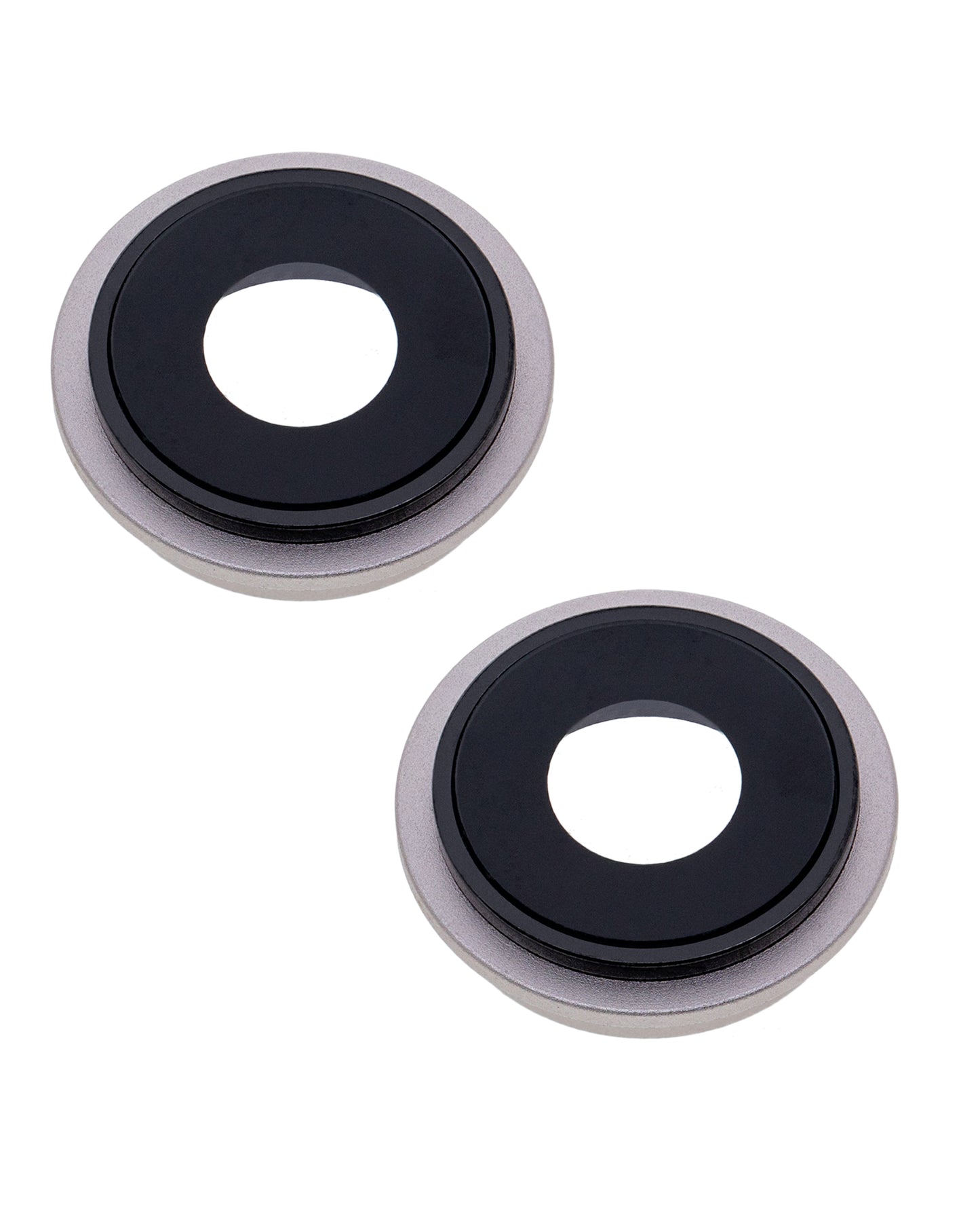 Back Camera Lens With Bracket & Bezel For iPhone 13 / 13 Mini ( 2 Piece) (Real Sapphire / Premium) (Starlight)