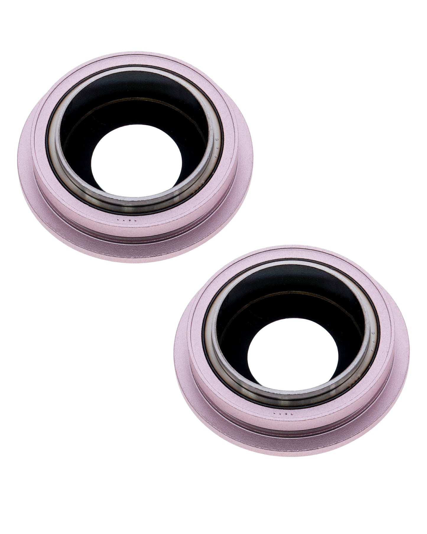 Back Camera Lens With Bracket & Bezel For iPhone 13 / 13 Mini ( 2 Piece) (Real Sapphire / Premium) (Pink)