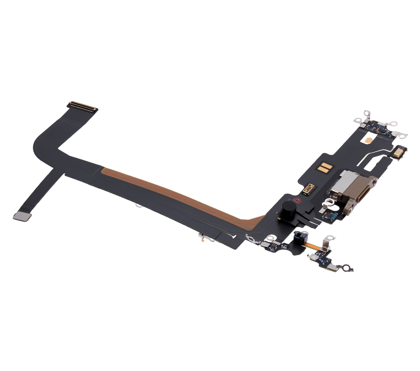 Charging Port Flex Cable For iPhone 13 Pro Max (Premium) (Gold)
