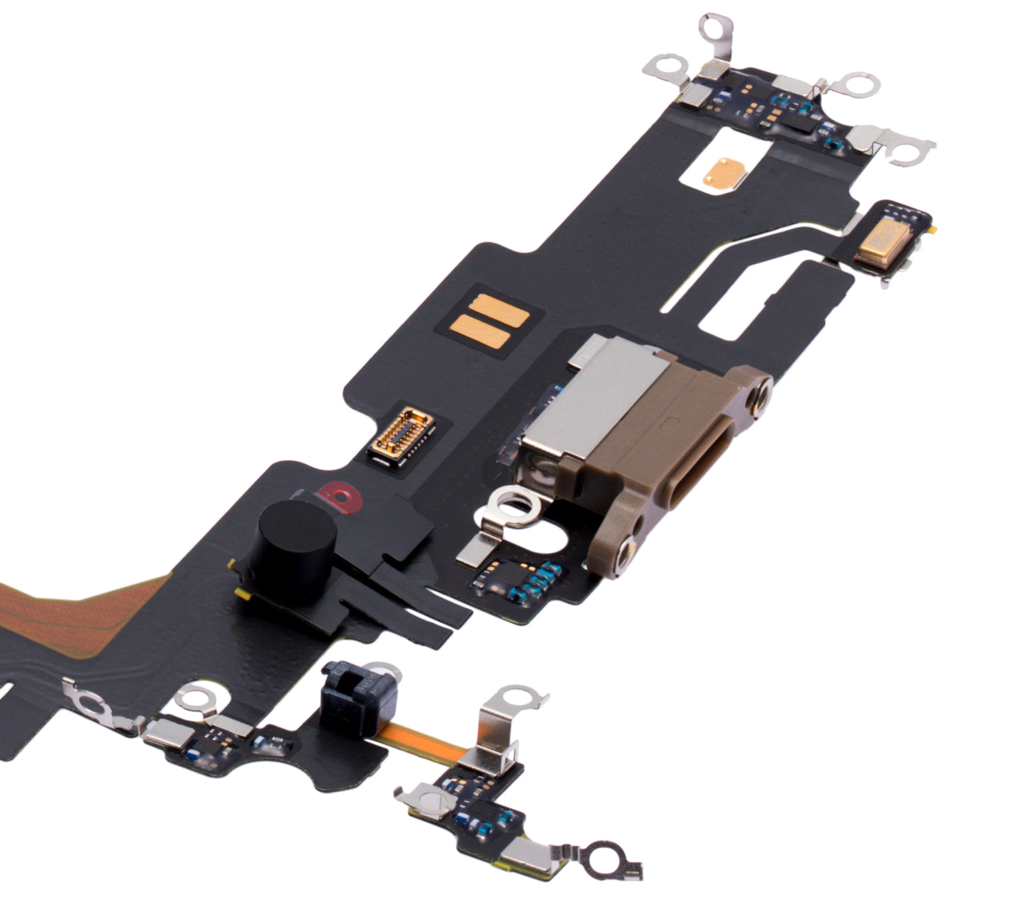 Charging Port Flex Cable For iPhone 13 Pro Max (Premium) (Gold)