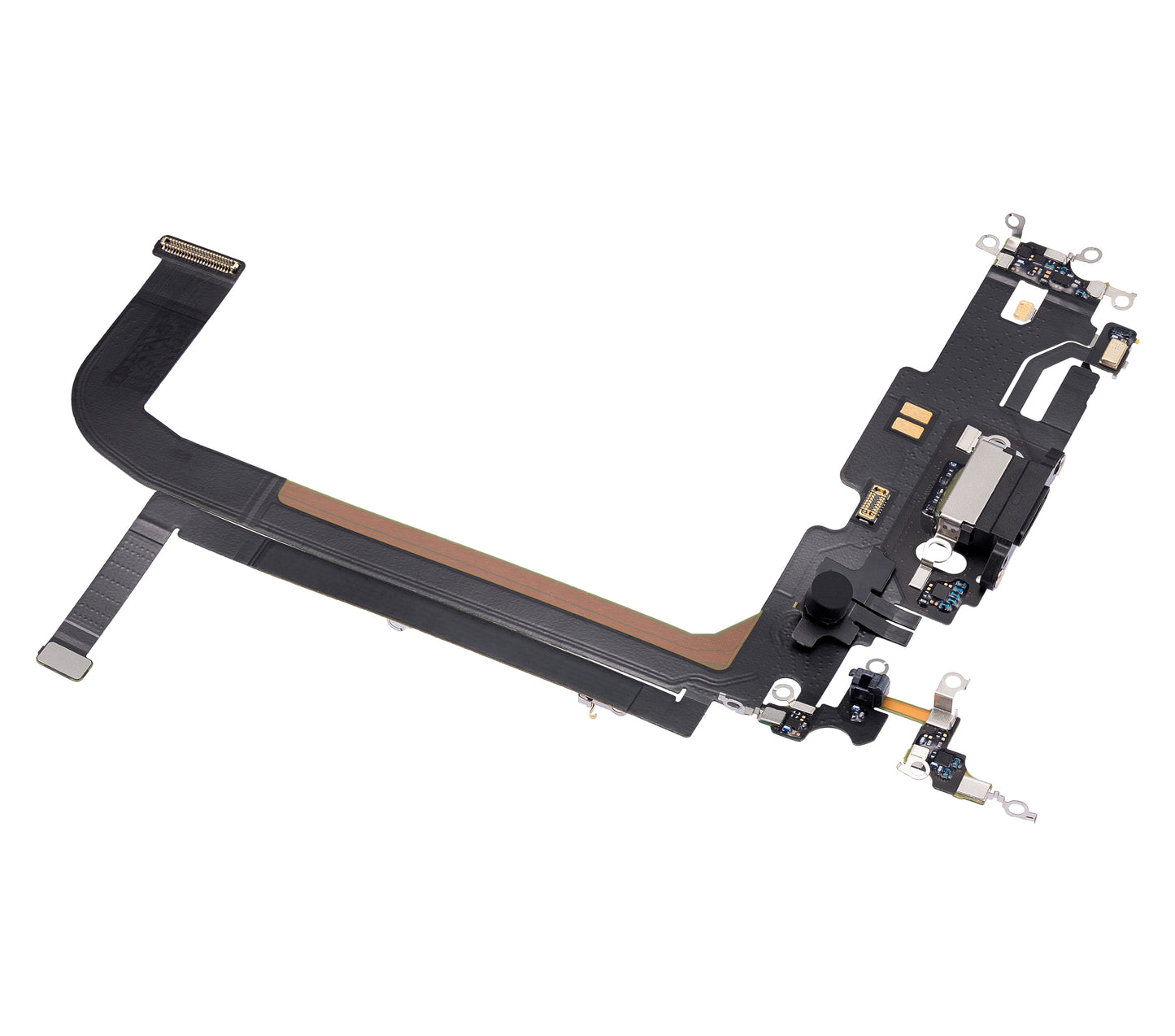 Charging Port Flex Cable For iPhone 13 Pro Max (Used OEM Pull) (Graphite)