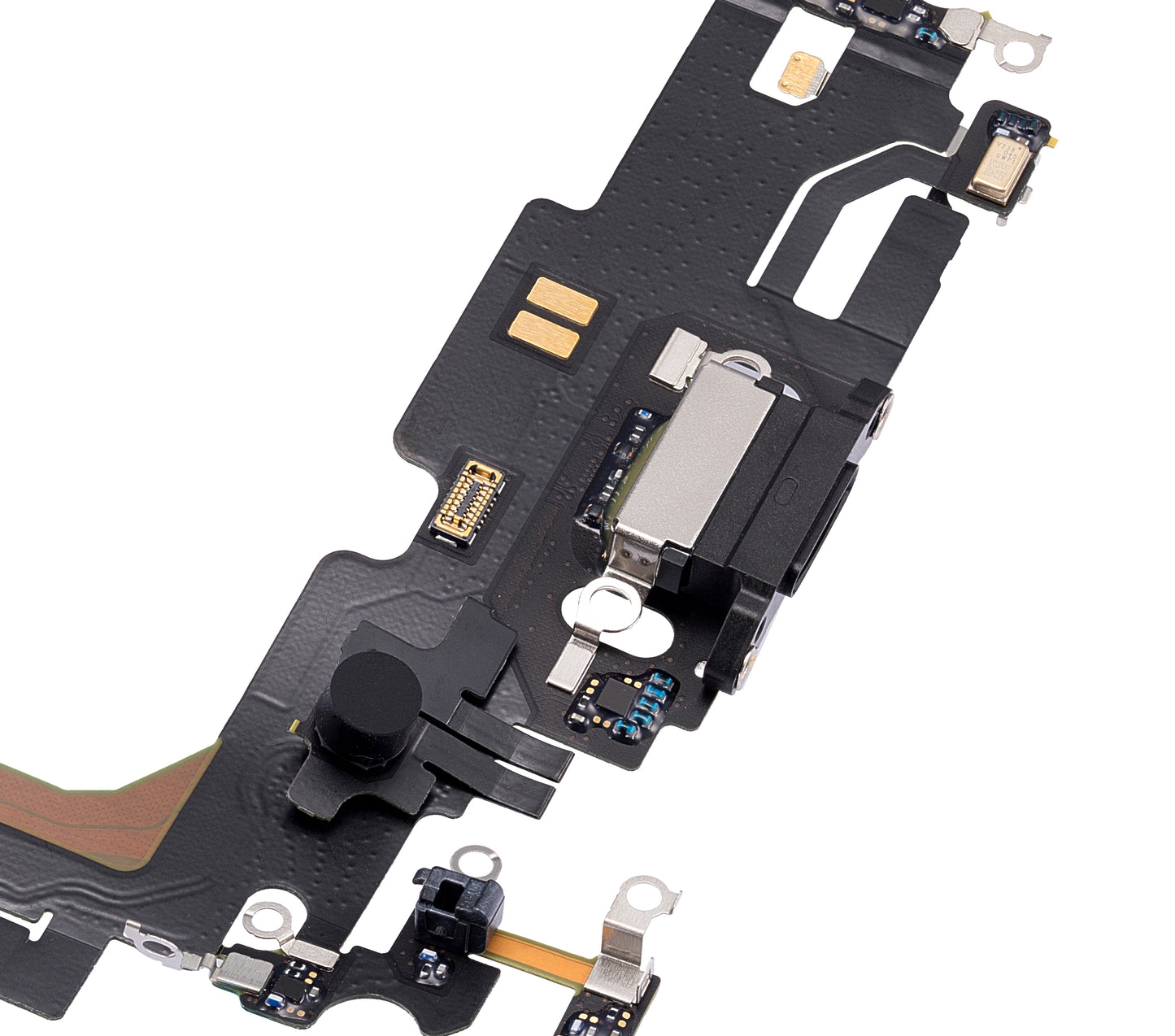 Charging Port Flex Cable For iPhone 13 Pro Max (Used OEM Pull) (Graphite)