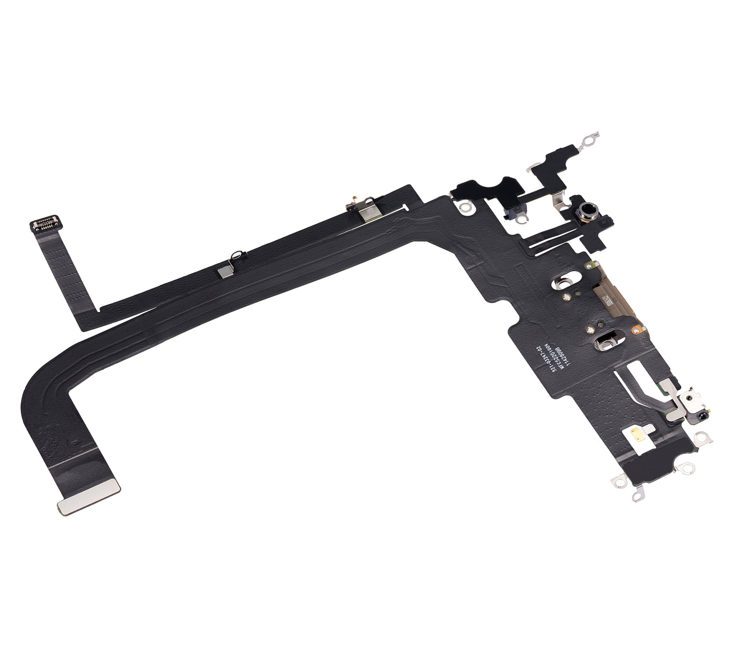 Charging Port Flex Cable For iPhone 13 Pro Max (Used OEM Pull) (Gold)