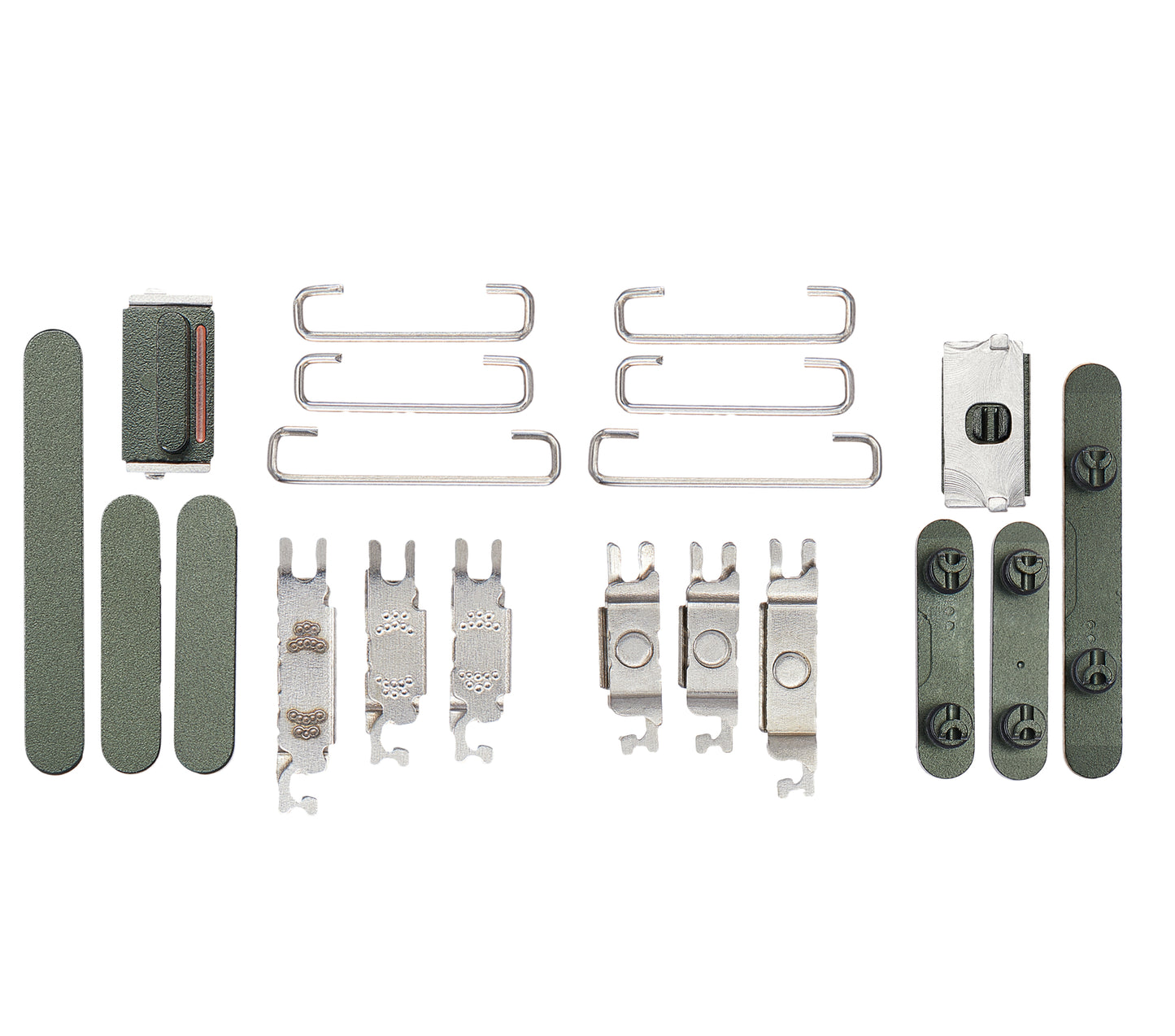 Hard Buttons (Power / Volume / Switch) For iPhone 13 / 13 Mini (Green)