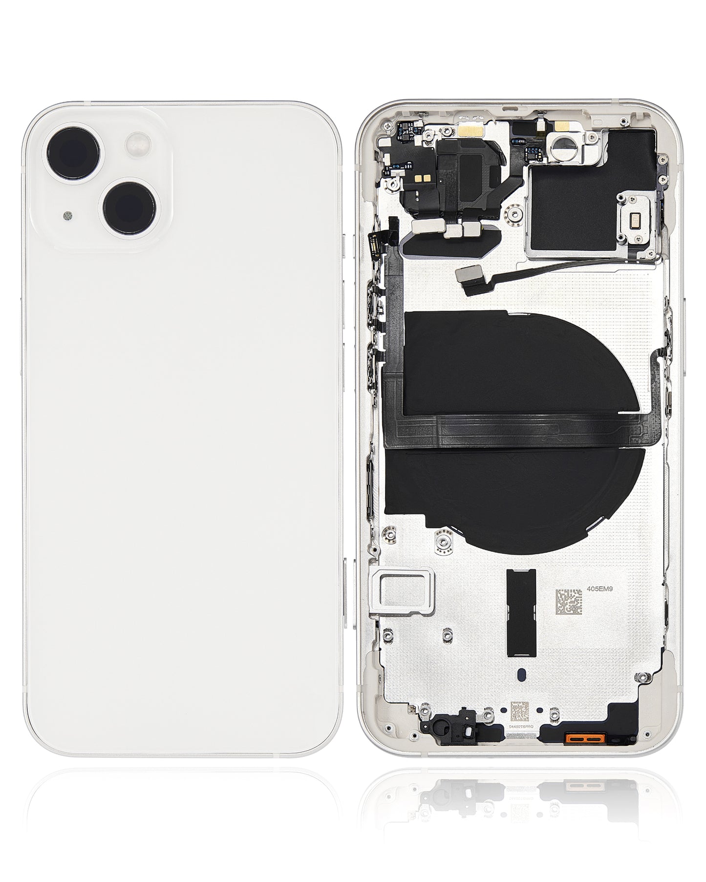 Back Housing W/ Small Parts For iPhone 13 (EU / Global Version) (Aftermarket Plus) (Starlight)