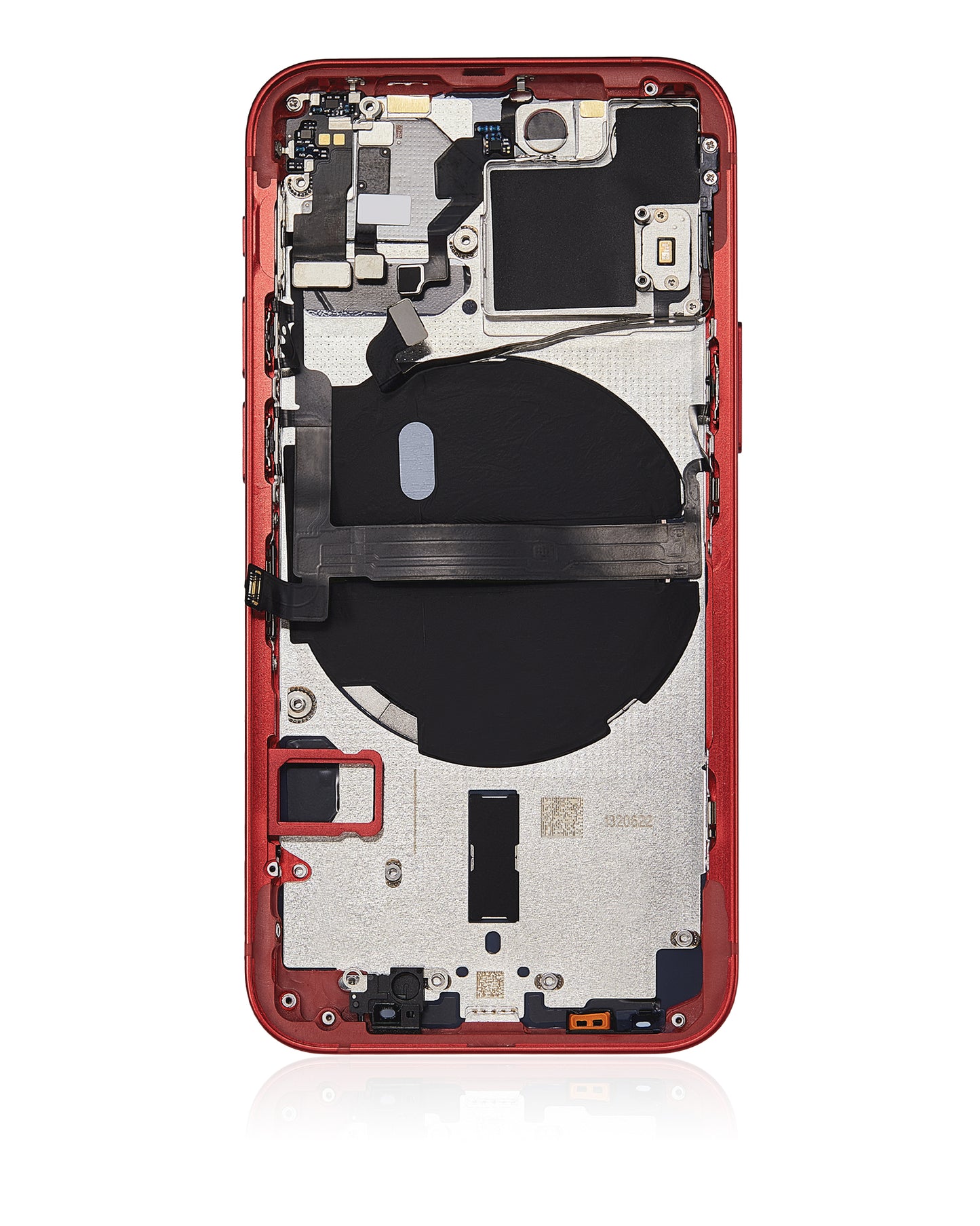 Back Housing W/ Small Parts For iPhone 13 Mini (EU / Global Version) (Aftermarket Plus) (Red)