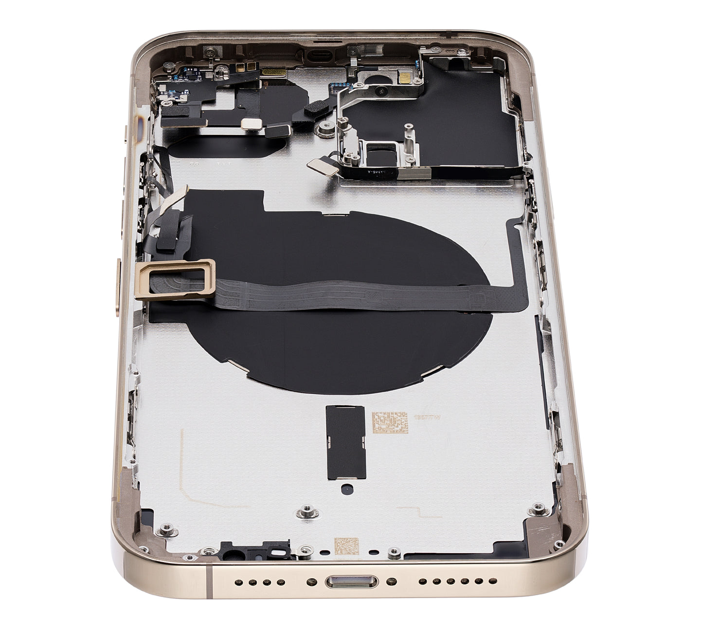 Back Housing W/ Small Parts For iPhone 13 Pro Max (EU / Global Version) (Aftermarket Plus) (Gold)