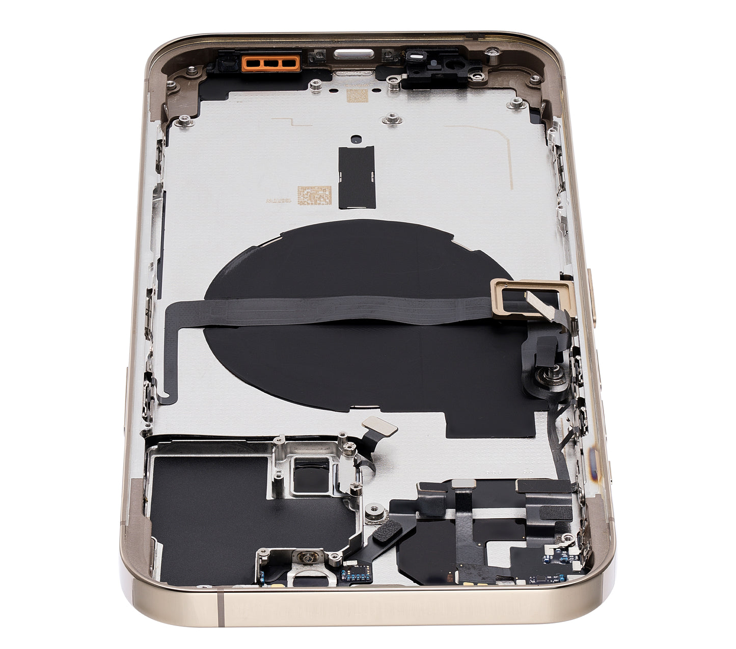 Back Housing W/ Small Parts For iPhone 13 Pro Max (EU / Global Version) (Aftermarket Plus) (Gold)