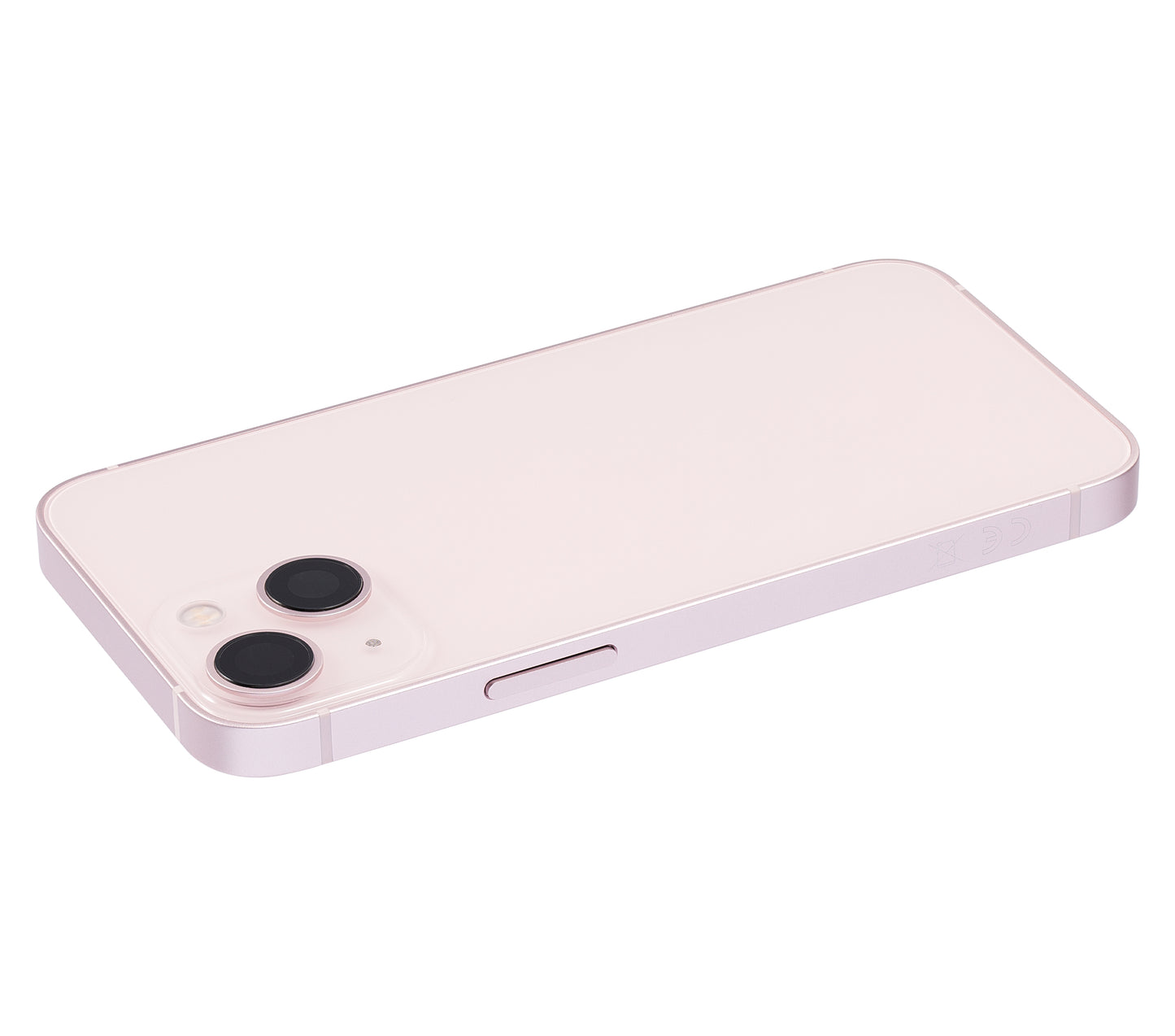 Back Housing W/ Small Parts For iPhone 13 Mini (EU / Global Version) (Aftermarket Plus) (Pink)