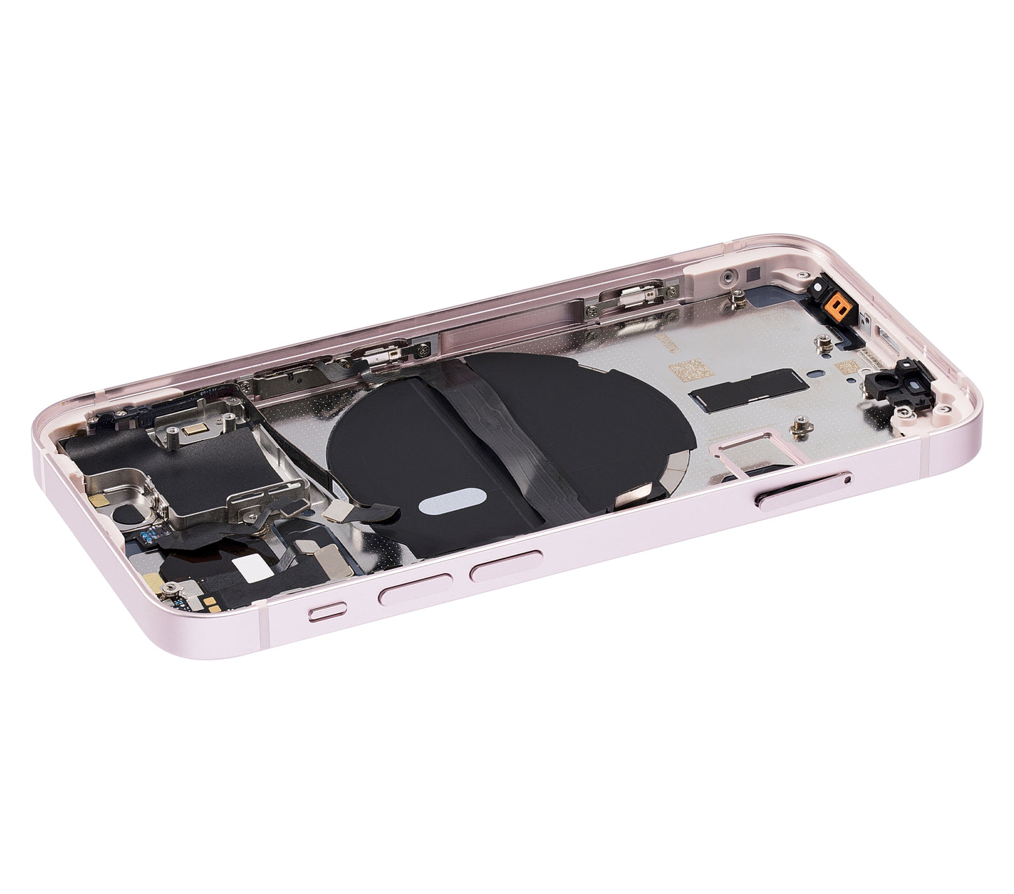 Back Housing W/ Small Parts For iPhone 13 Mini (EU / Global Version) (Aftermarket Plus) (Pink)