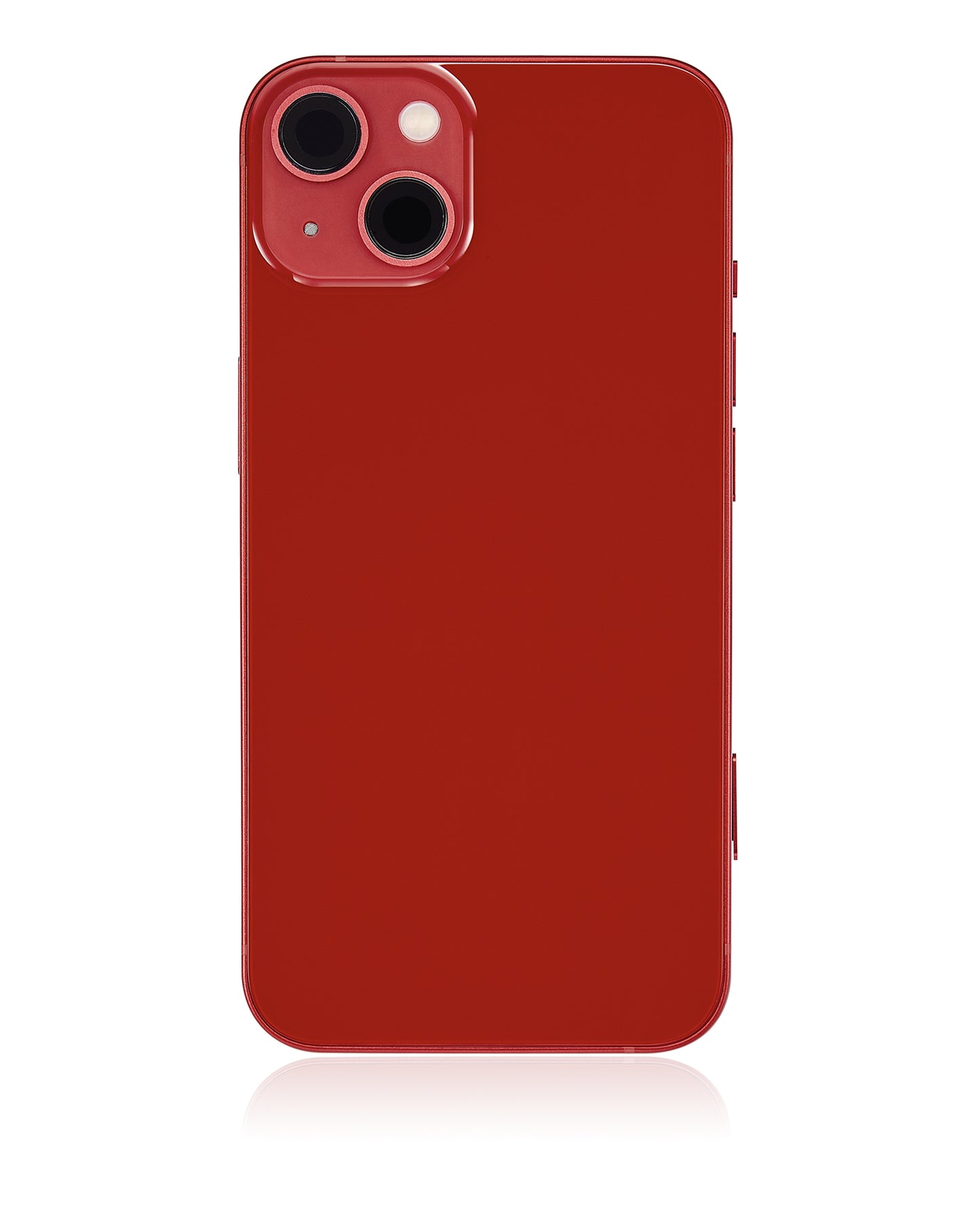 Back Housing W/ Small Parts For iPhone 13 (EU / Global Version) (Aftermarket Plus) (Red)