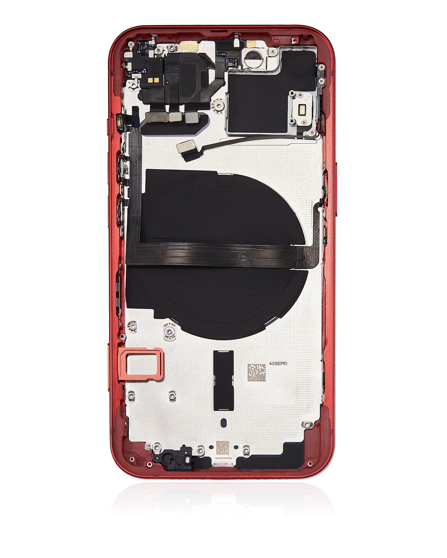 Back Housing W/ Small Parts For iPhone 13 (EU / Global Version) (Aftermarket Plus) (Red)
