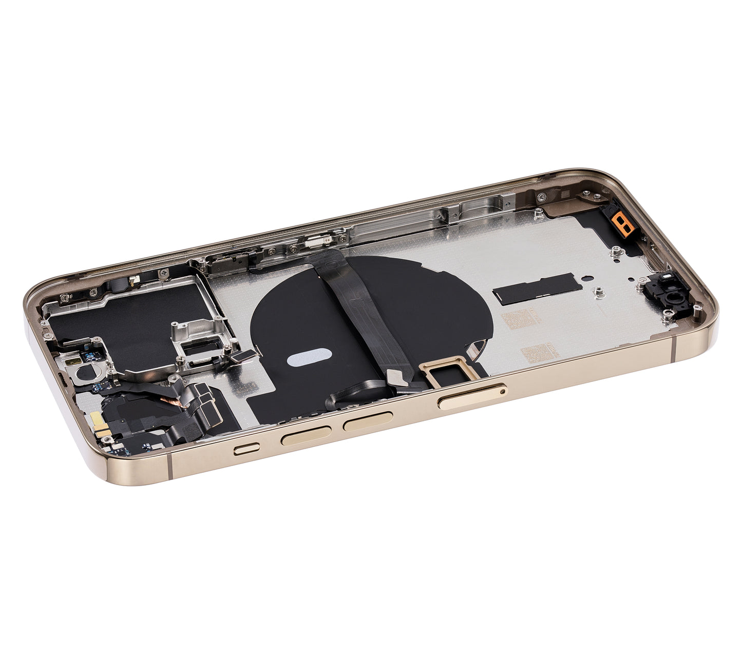 Back Housing W/ Small Parts For iPhone 13 Pro (EU / Global Version) (Aftermarket Plus) (Gold)