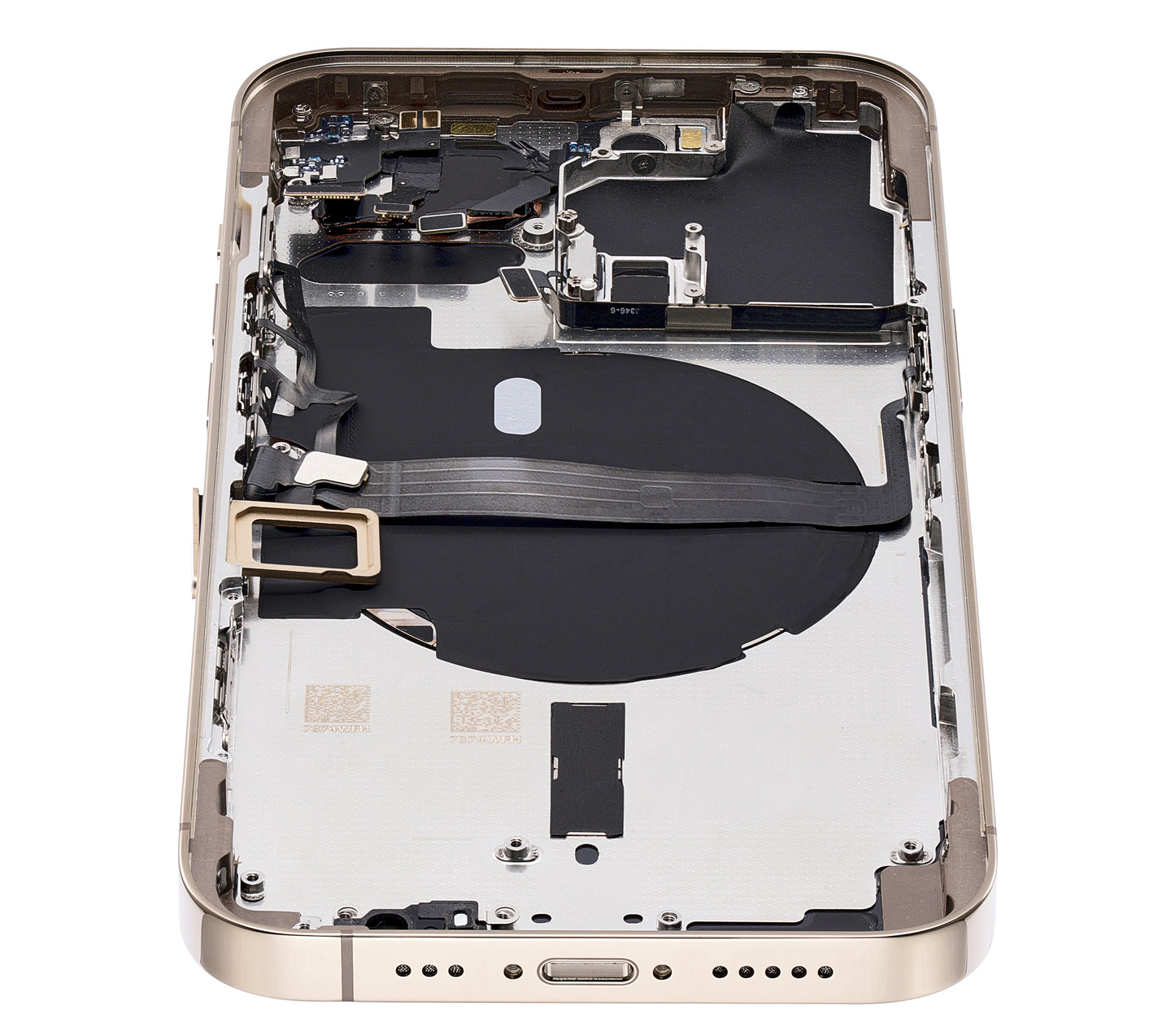 Back Housing W/ Small Parts For iPhone 13 Pro (EU / Global Version) (Aftermarket Plus) (Gold)