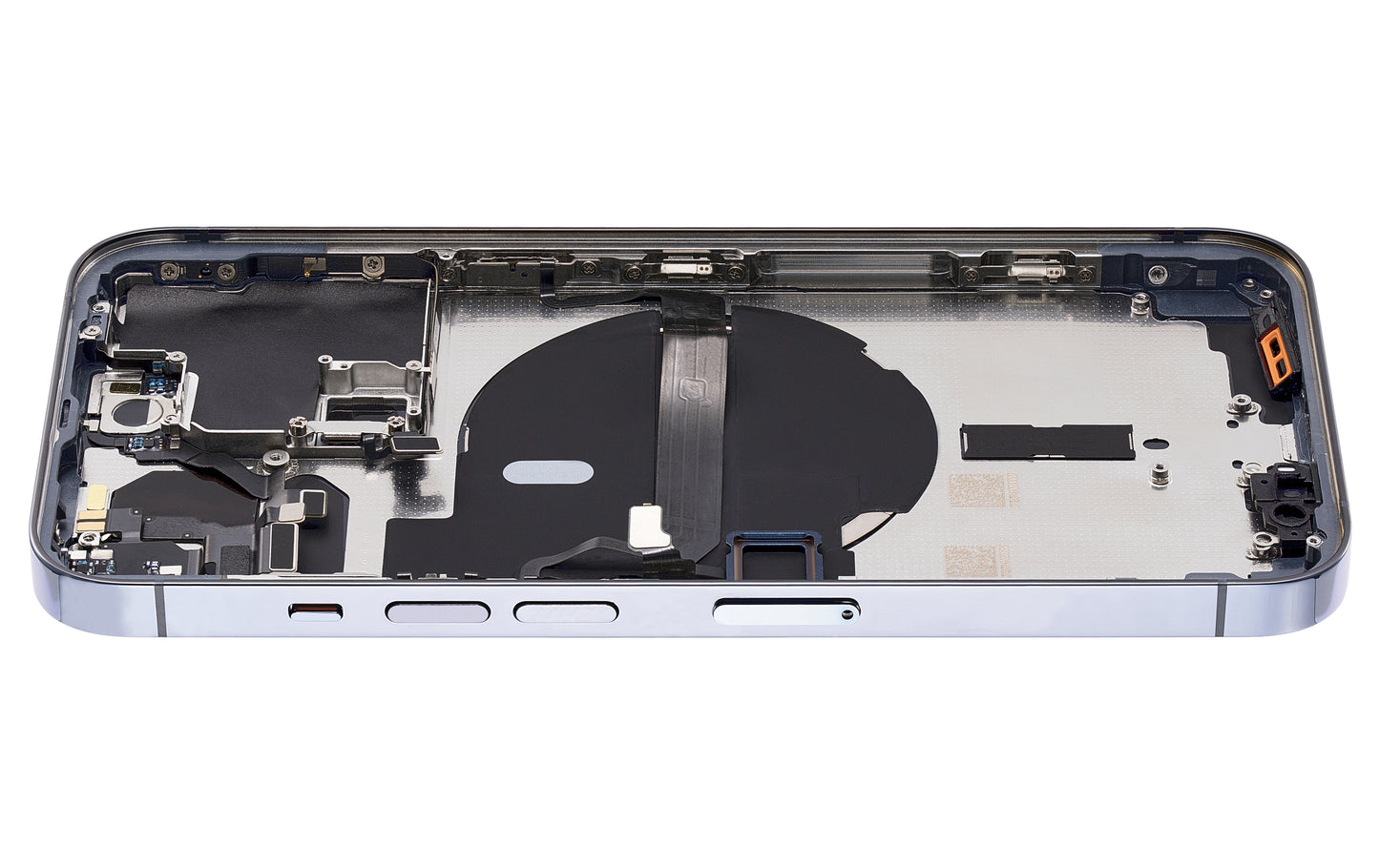 Back Housing W/ Small Parts For iPhone 13 Pro (EU / Global Version) (Aftermarket Plus) (Sierra Blue)
