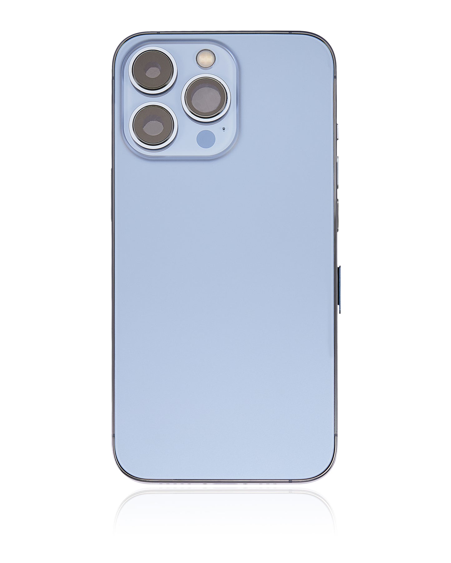 Back Housing W/ Small Parts For iPhone 13 Pro (EU / Global Version) (Aftermarket Plus) (Sierra Blue)
