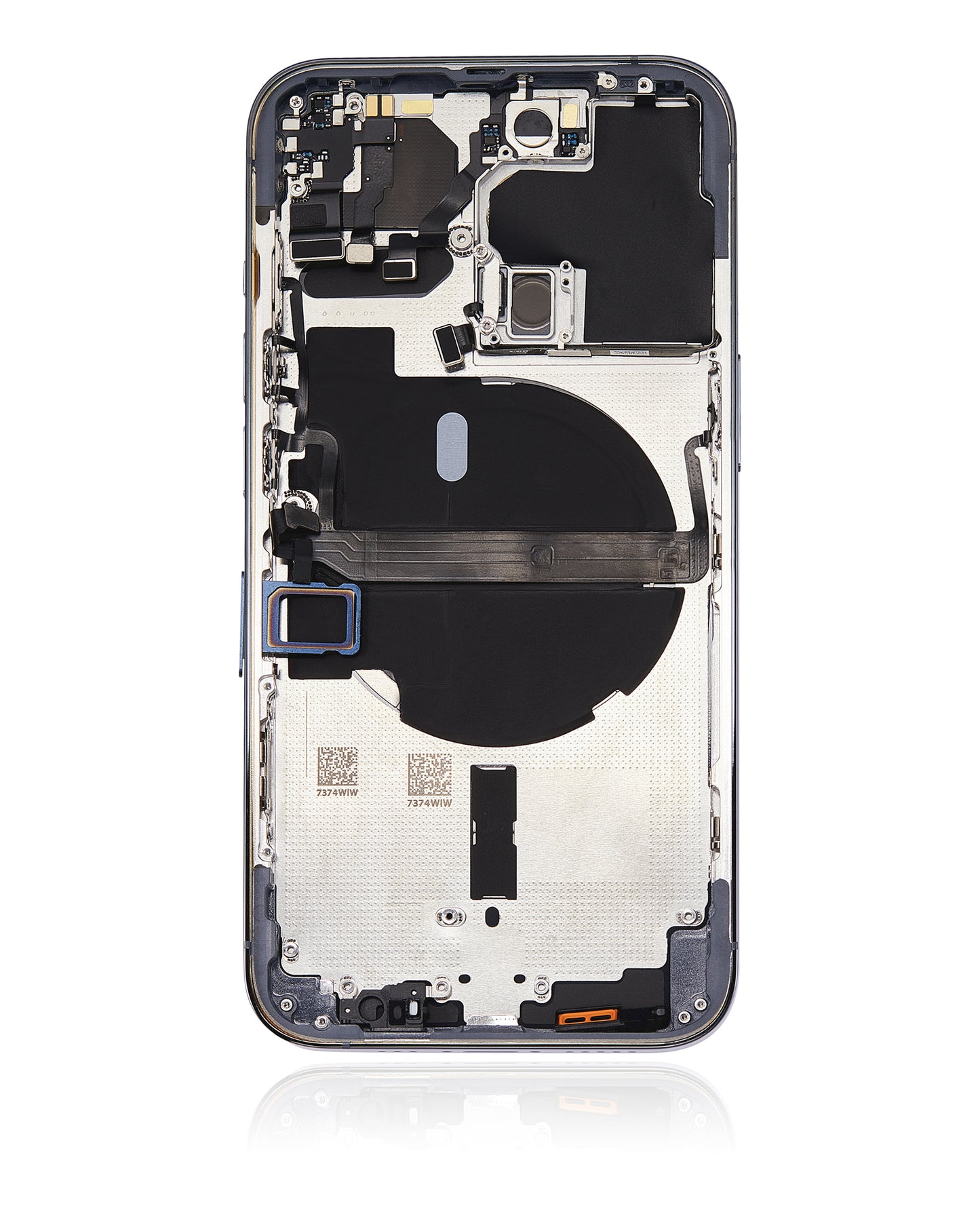 Back Housing W/ Small Parts For iPhone 13 Pro (EU / Global Version) (Aftermarket Plus) (Sierra Blue)