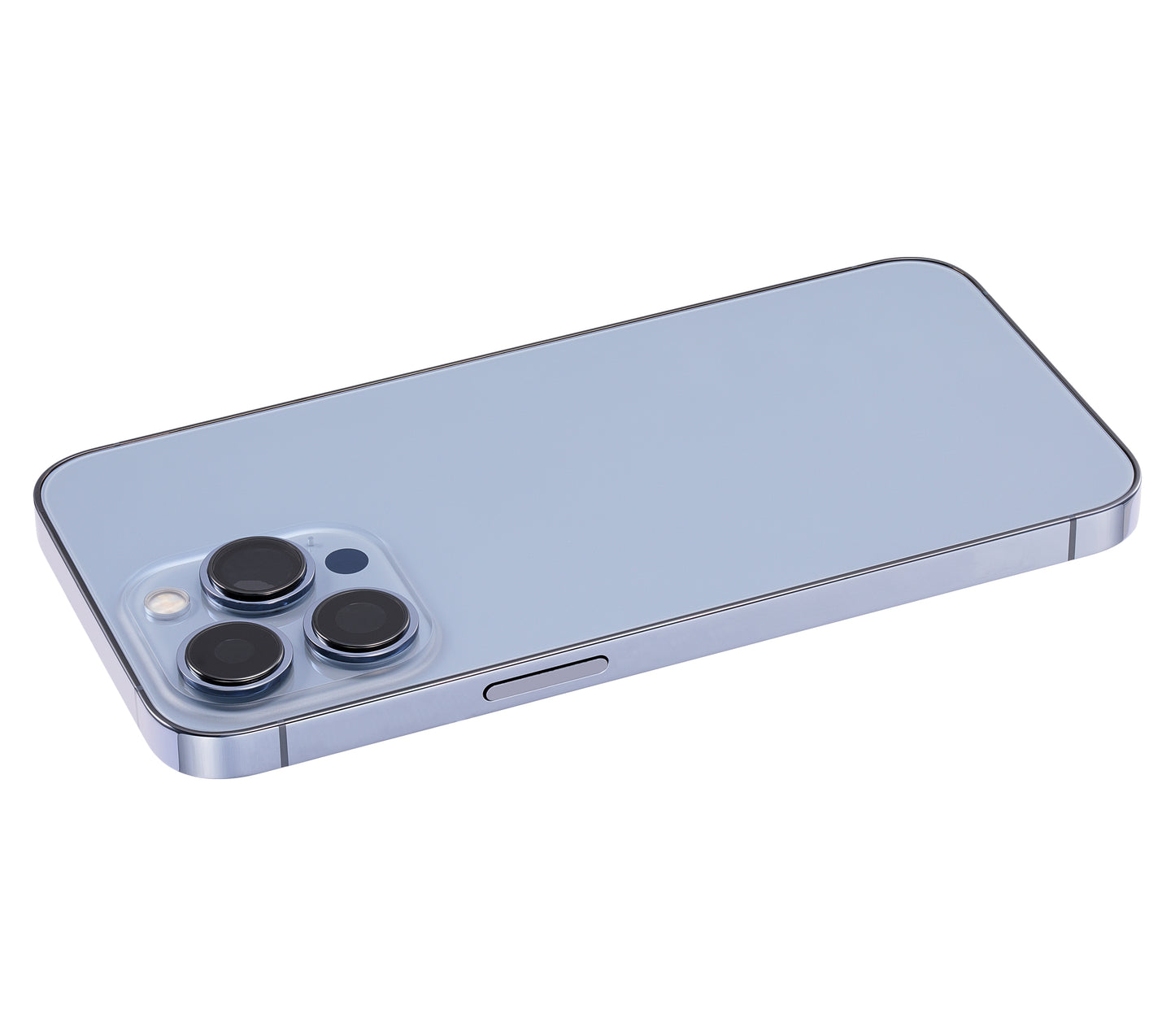 Back Housing W/ Small Parts For iPhone 13 Pro (EU / Global Version) (Aftermarket Plus) (Sierra Blue)