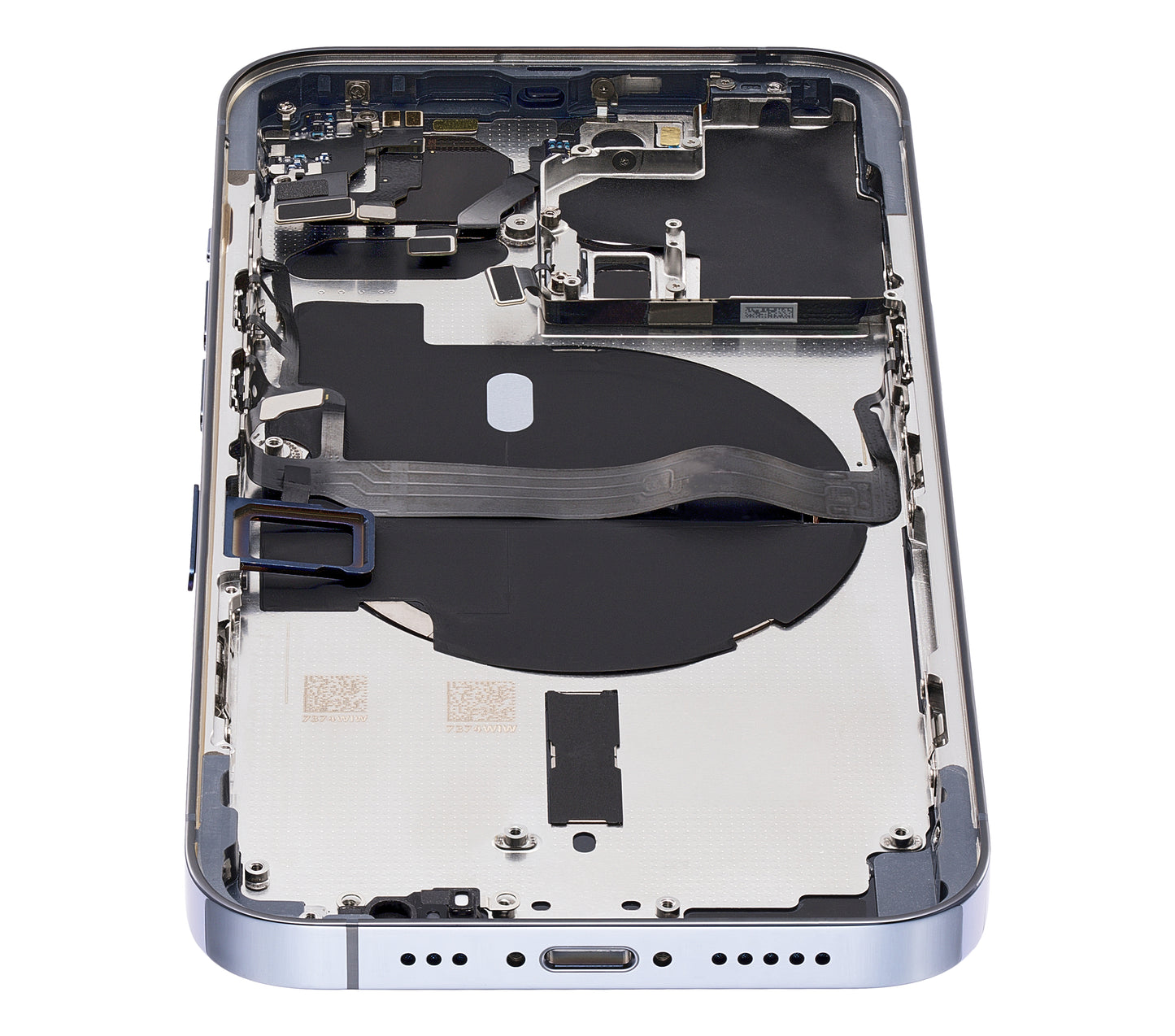 Back Housing W/ Small Parts For iPhone 13 Pro (EU / Global Version) (Aftermarket Plus) (Sierra Blue)